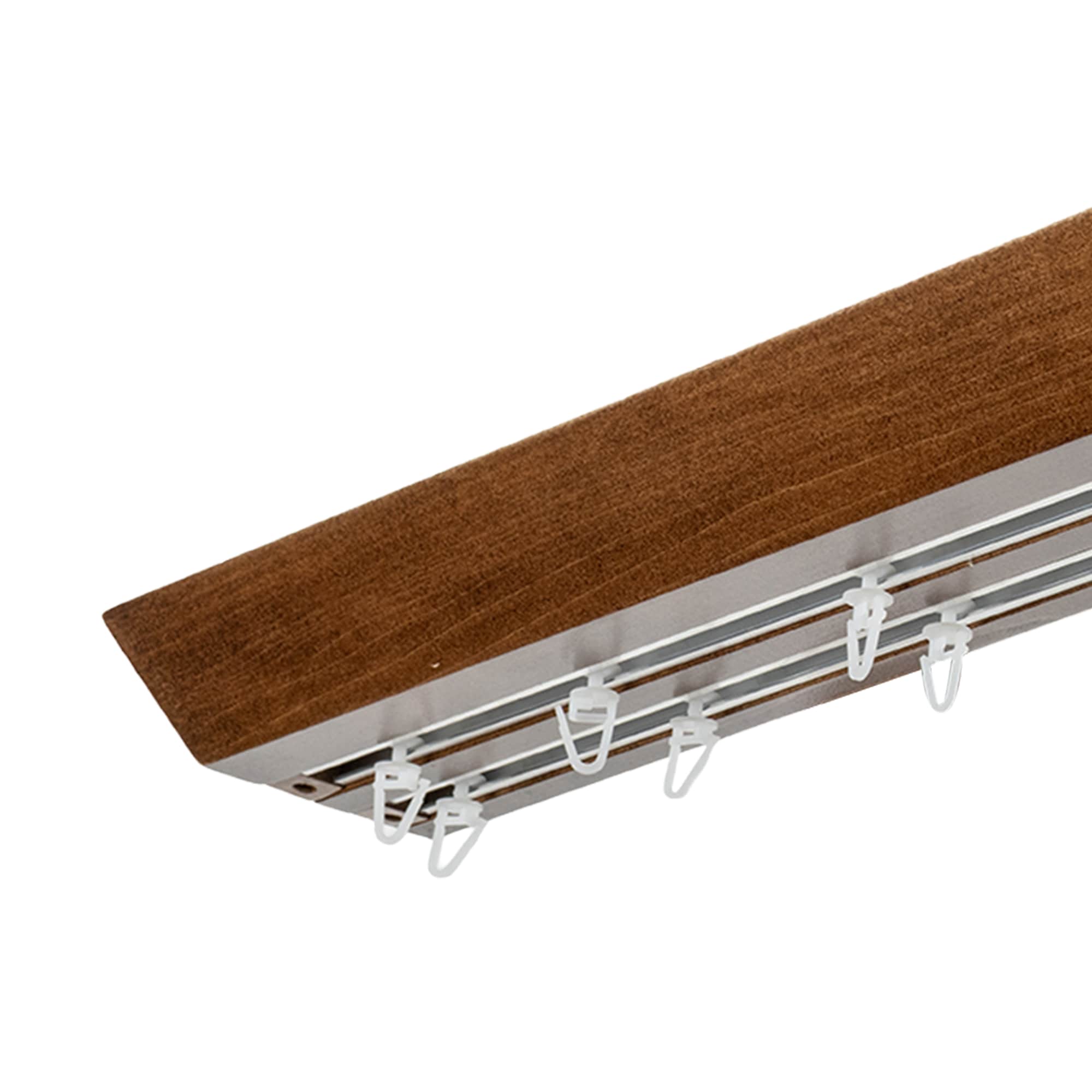 Prémium kétsoros fa karnis, falra vagy mennyezetre, alumíniumsínnel Knauern stejar Prémium kétsoros fa karnis, falra vagy mennyezetre, alumíniumsínnel Knauern Tölgy