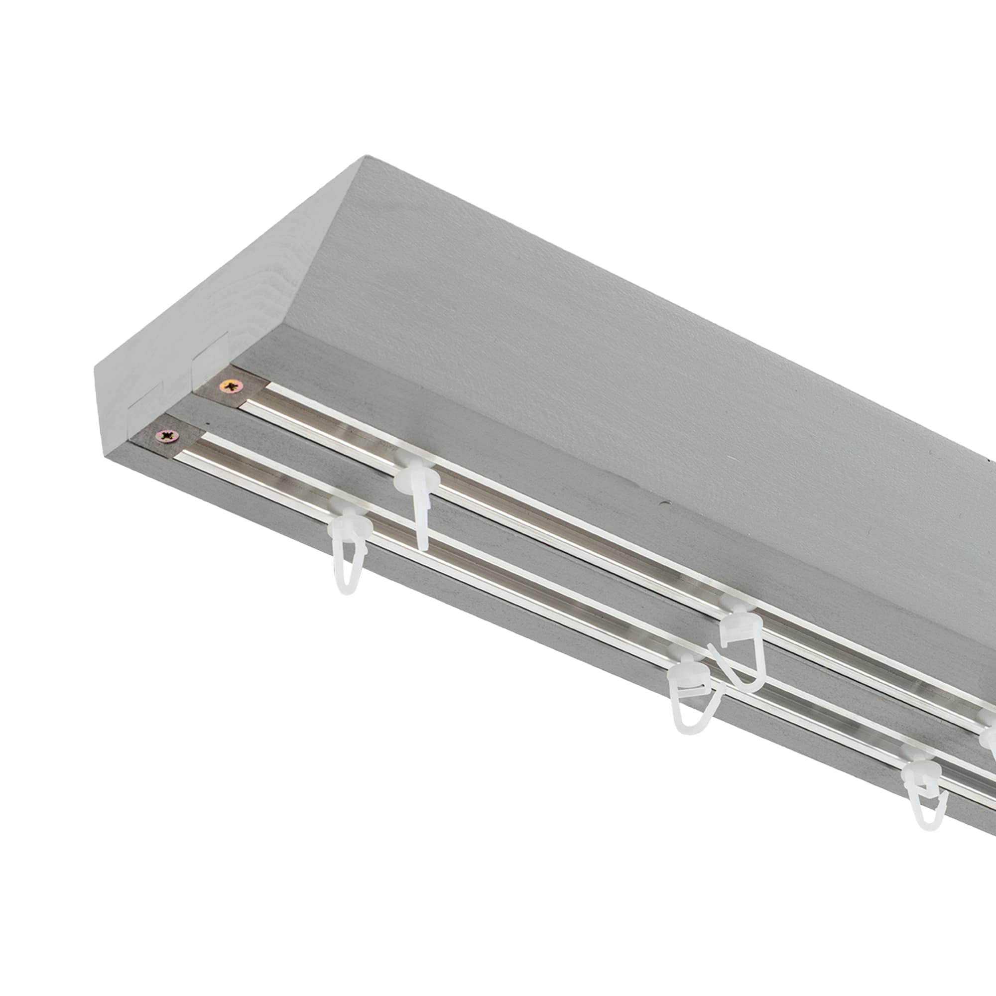 Prémium kétsoros fa karnis, falra vagy mennyezetre, alumíniumsínnel Knauern gri_fereastra Prémium kétsoros fa karnis, falra vagy mennyezetre, alumíniumsínnel Knauern Gri_fereastra