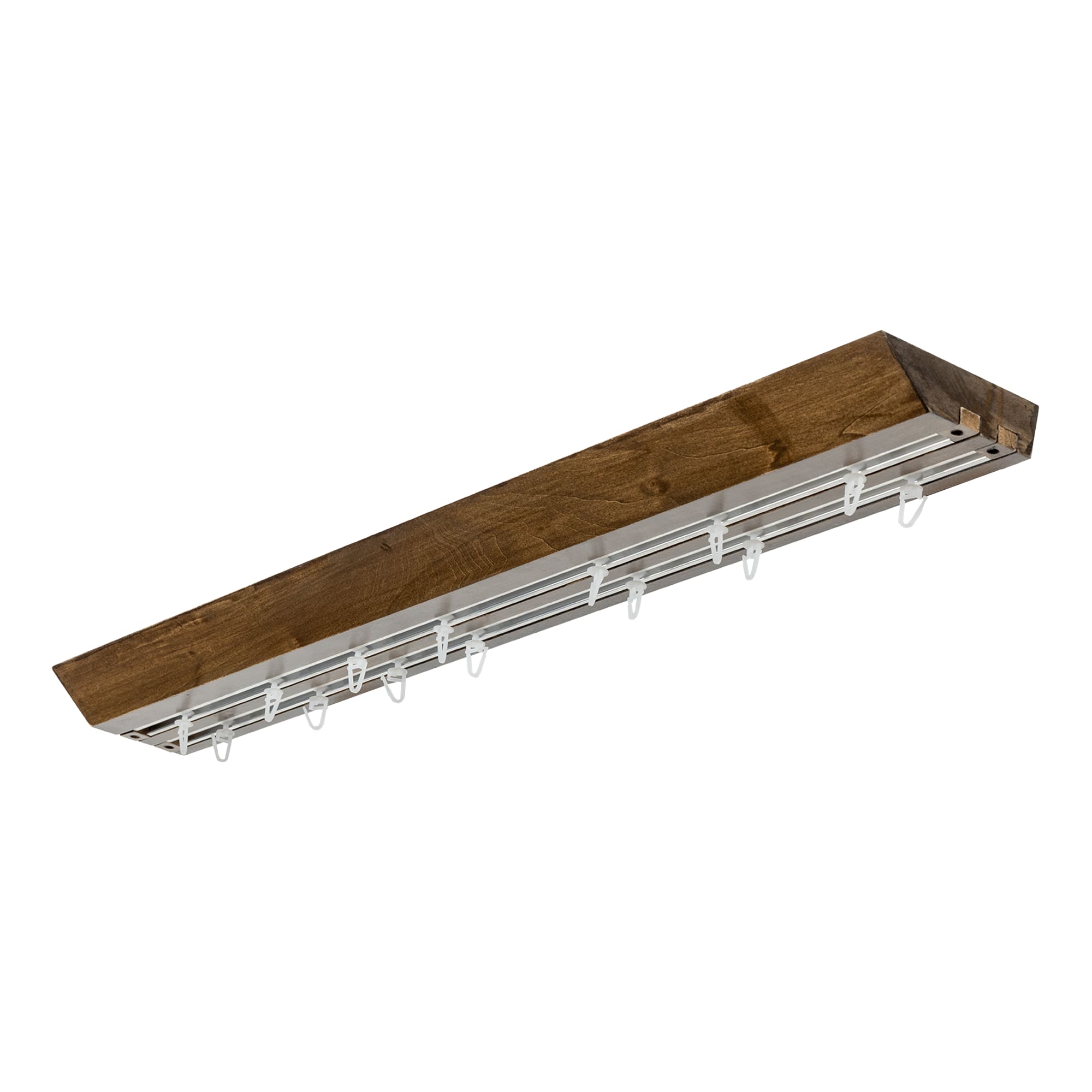 Prémium kétsoros fa karnis, falra vagy mennyezetre, alumíniumsínnel Knauern frasin Prémium kétsoros fa karnis, falra vagy mennyezetre, alumíniumsínnel Knauern Kőris