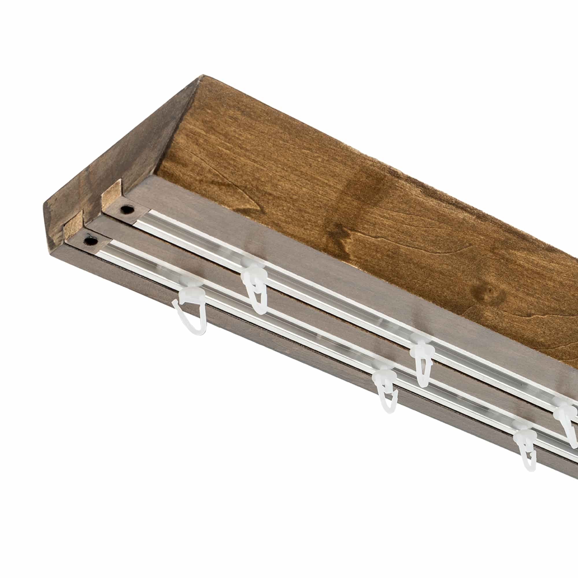 Prémium kétsoros fa karnis, falra vagy mennyezetre, alumíniumsínnel Knauern frasin Prémium kétsoros fa karnis, falra vagy mennyezetre, alumíniumsínnel Knauern Kőris