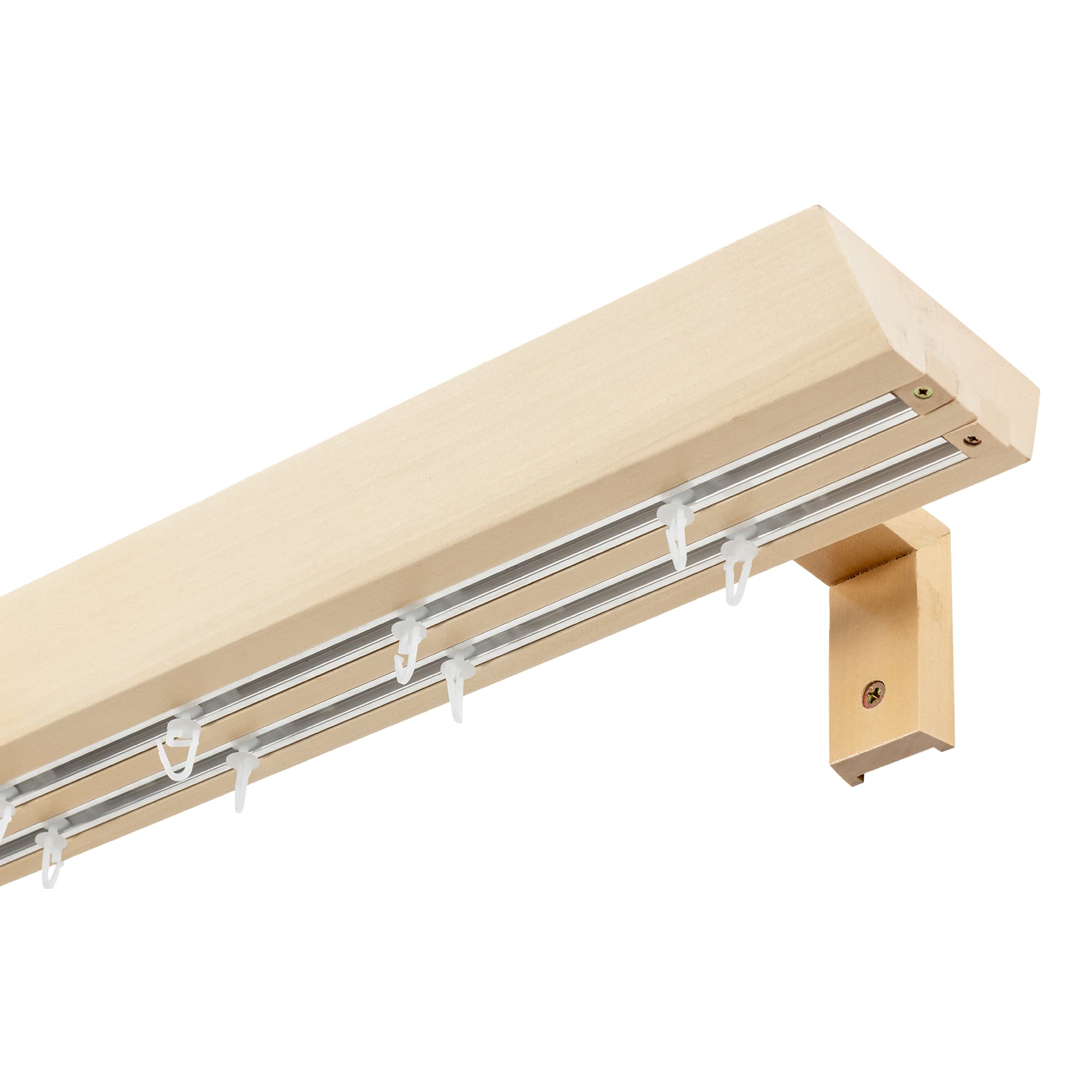 Prémium kétsoros fa karnis, falra vagy mennyezetre, alumíniumsínnel Knauern natur Prémium kétsoros fa karnis, falra vagy mennyezetre, alumíniumsínnel Knauern Natúr