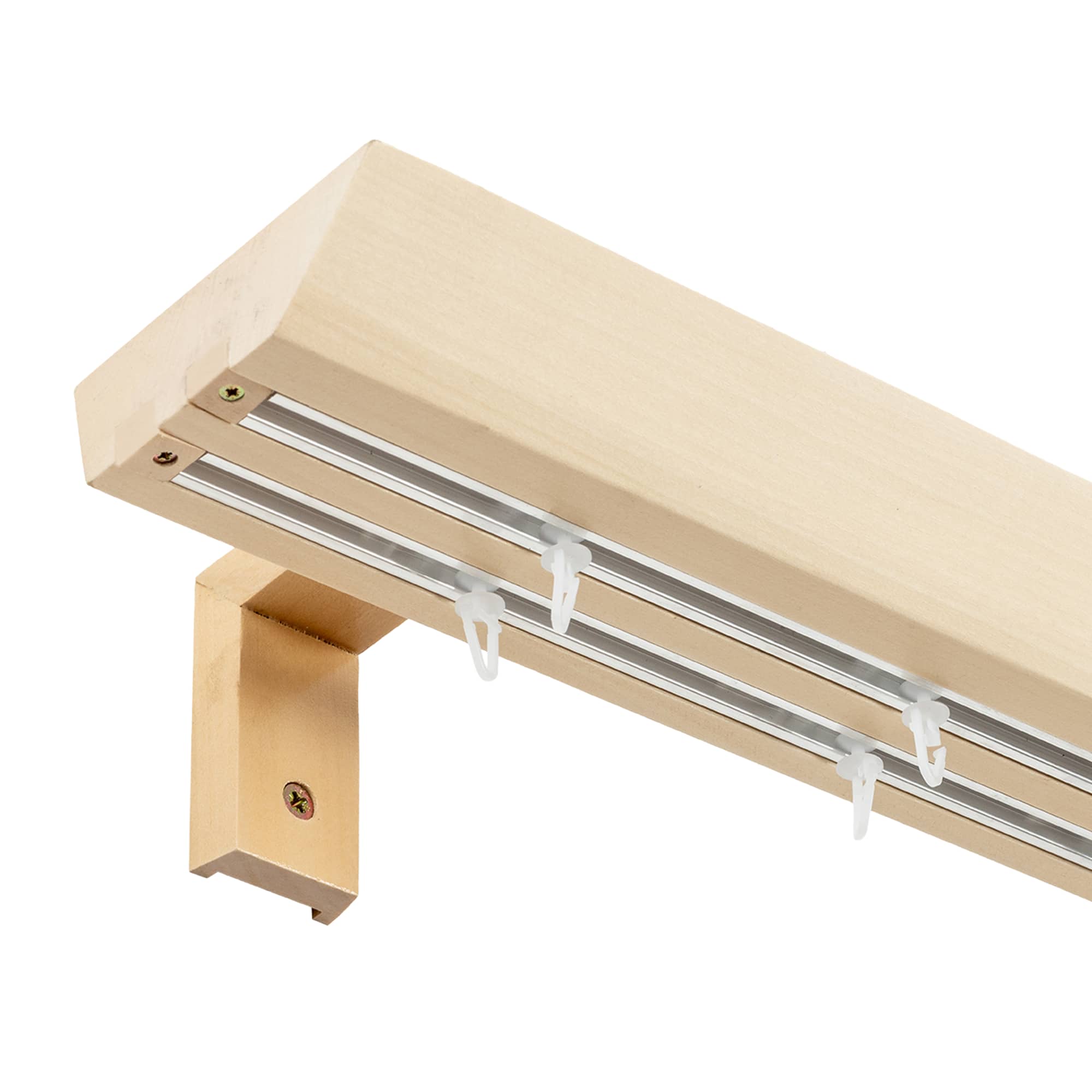 Prémium kétsoros fa karnis, falra vagy mennyezetre, alumíniumsínnel Knauern natur Prémium kétsoros fa karnis, falra vagy mennyezetre, alumíniumsínnel Knauern Natúr