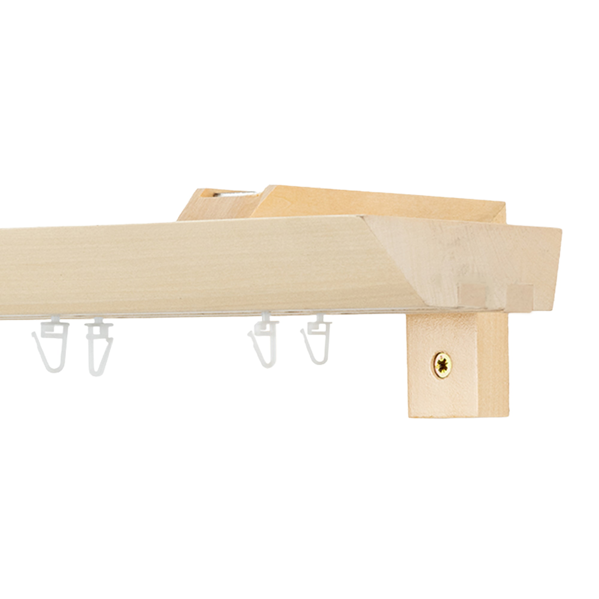 Prémium kétsoros fa karnis, falra vagy mennyezetre, alumíniumsínnel Knauern natur Prémium kétsoros fa karnis, falra vagy mennyezetre, alumíniumsínnel Knauern Natúr