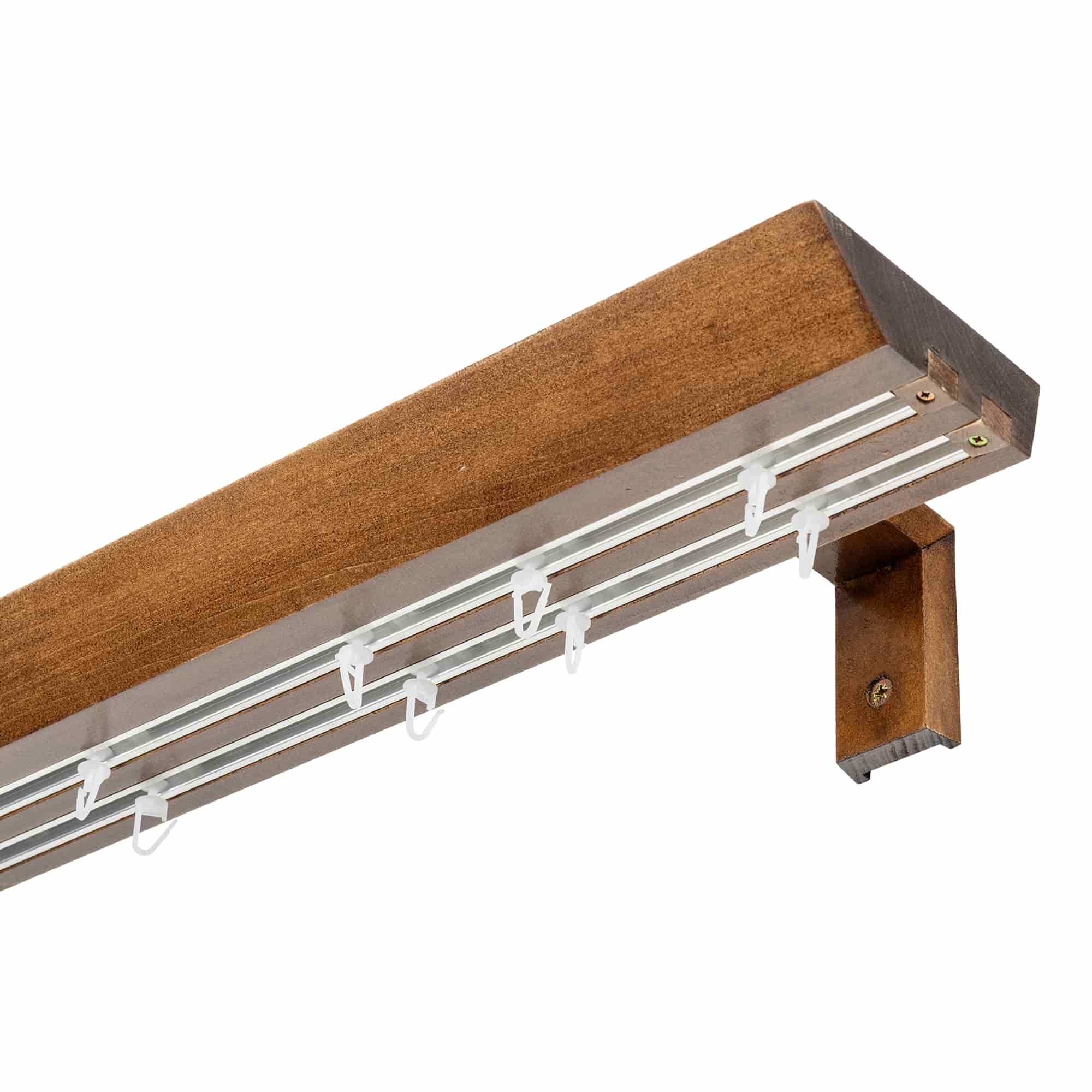 Prémium kétsoros fa karnis, falra vagy mennyezetre, alumíniumsínnel Knauern stejar Prémium kétsoros fa karnis, falra vagy mennyezetre, alumíniumsínnel Knauern Tölgy