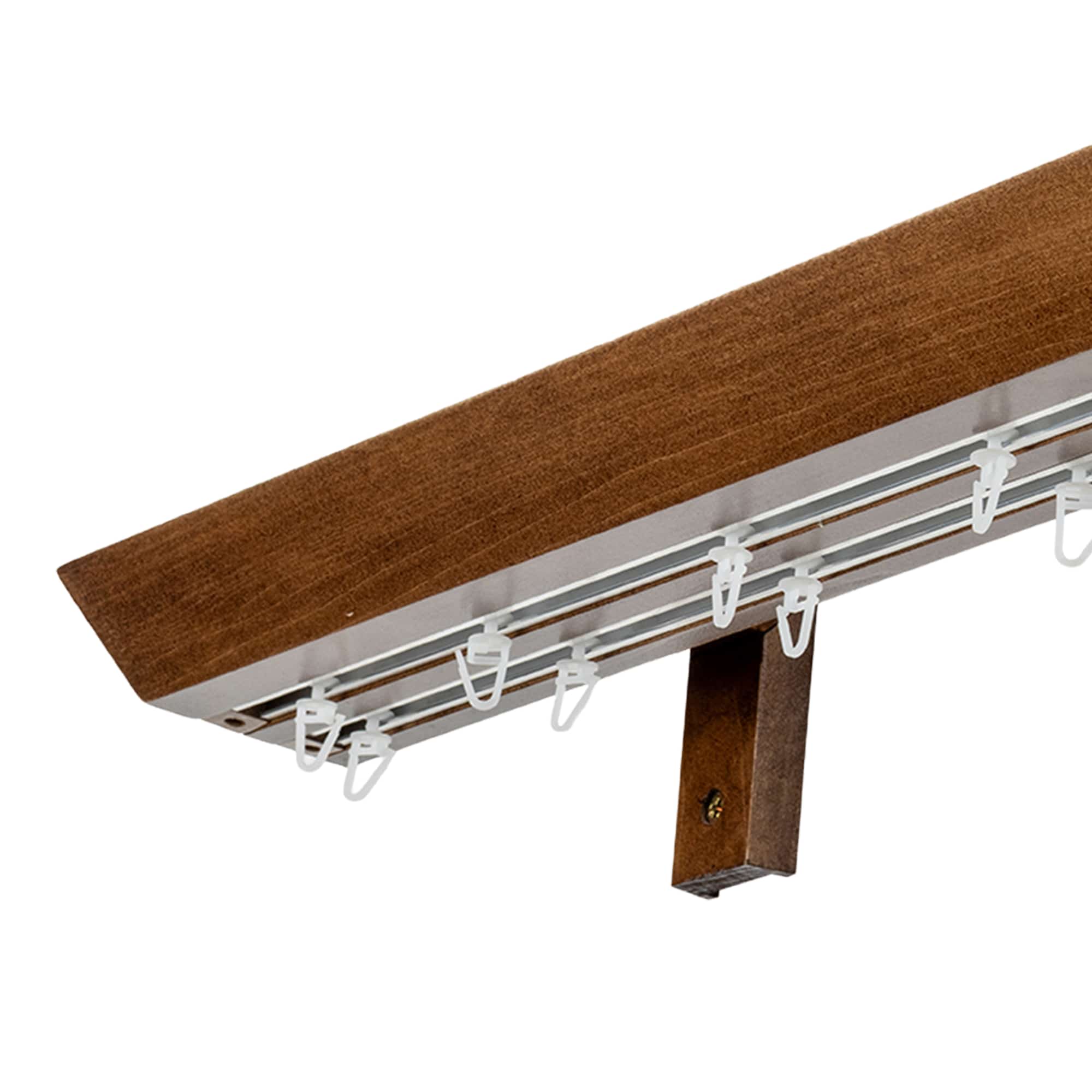 Prémium kétsoros fa karnis, falra vagy mennyezetre, alumíniumsínnel Knauern stejar Prémium kétsoros fa karnis, falra vagy mennyezetre, alumíniumsínnel Knauern Tölgy