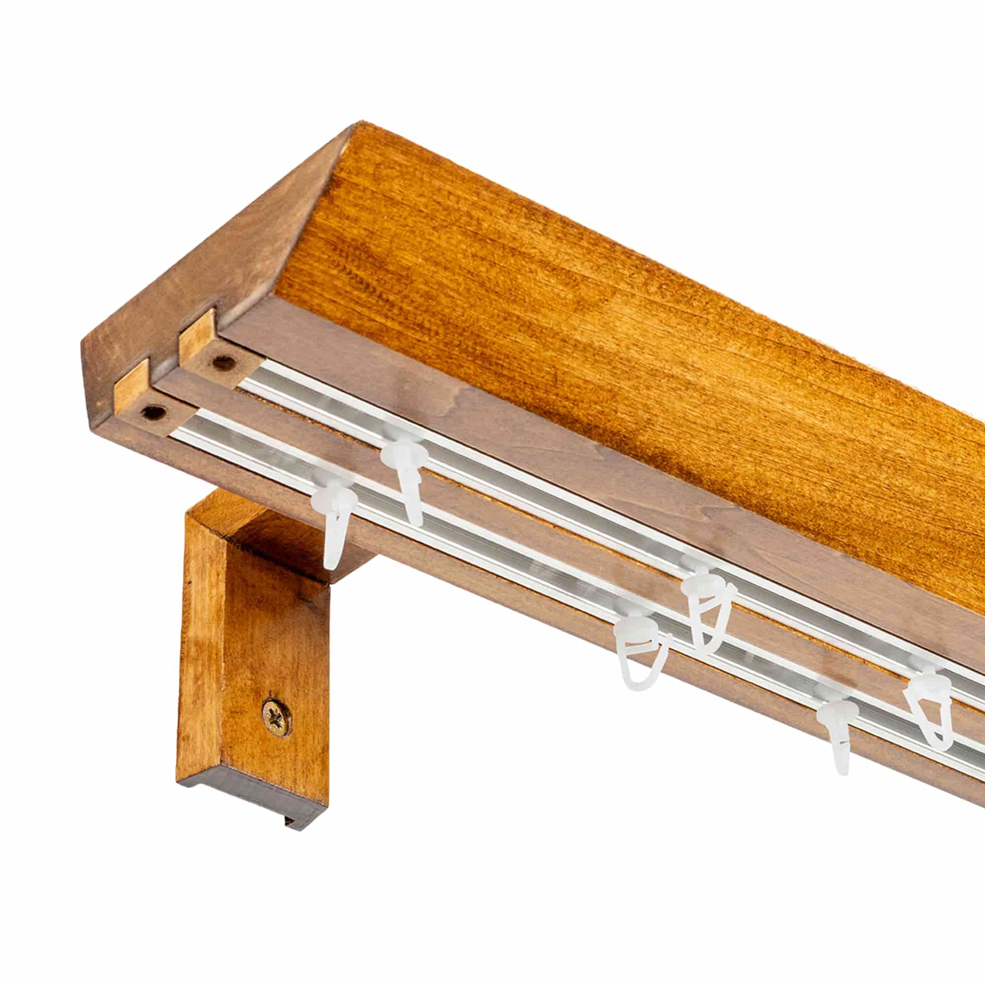 Prémium kétsoros fa karnis, falra vagy mennyezetre, alumíniumsínnel Knauern stejar_auriu Prémium kétsoros fa karnis, falra vagy mennyezetre, alumíniumsínnel Knauern Stejar_auriu