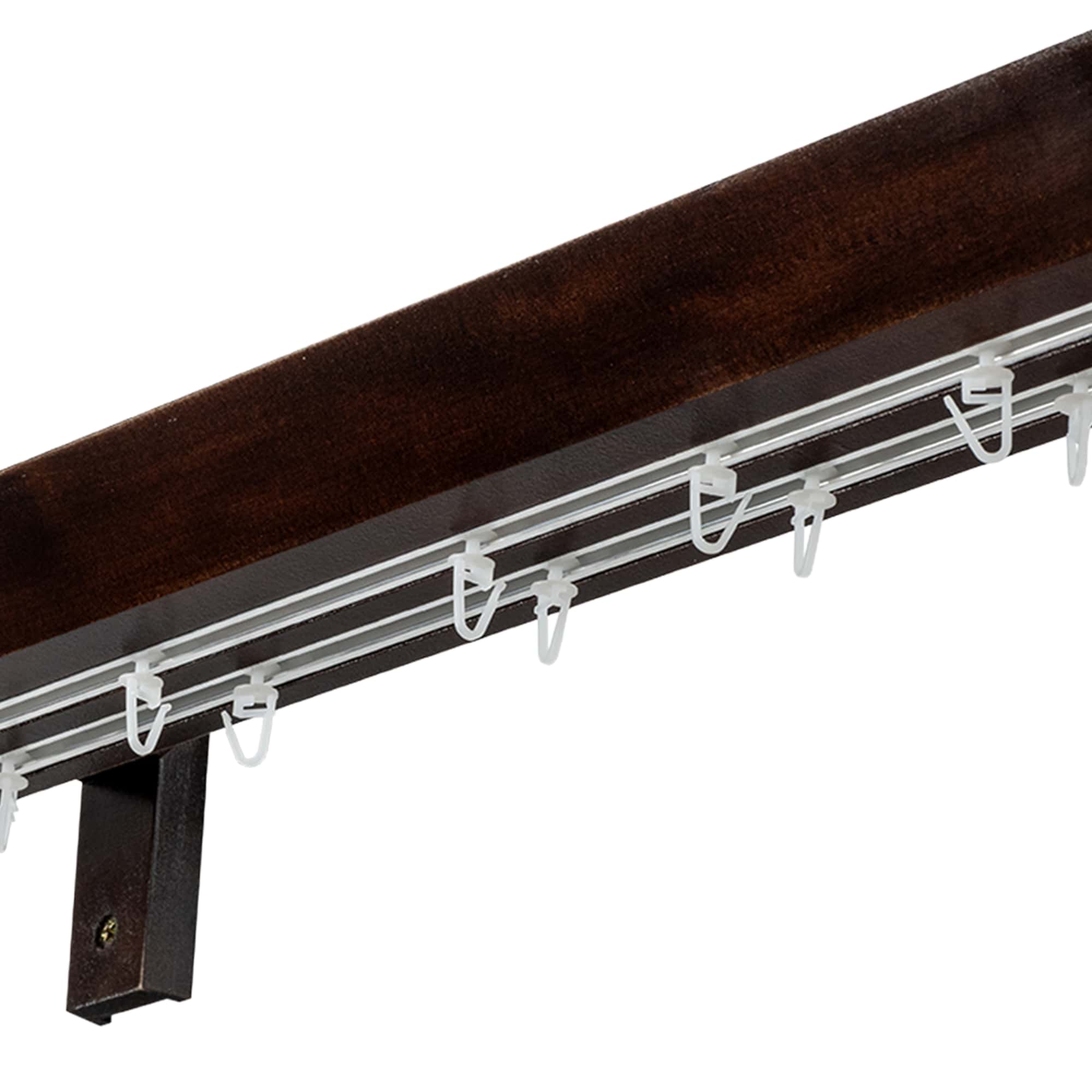 Prémium kétsoros fa karnis, falra vagy mennyezetre, alumíniumsínnel Knauern nuc Prémium kétsoros fa karnis, falra vagy mennyezetre, alumíniumsínnel Knauern Dió