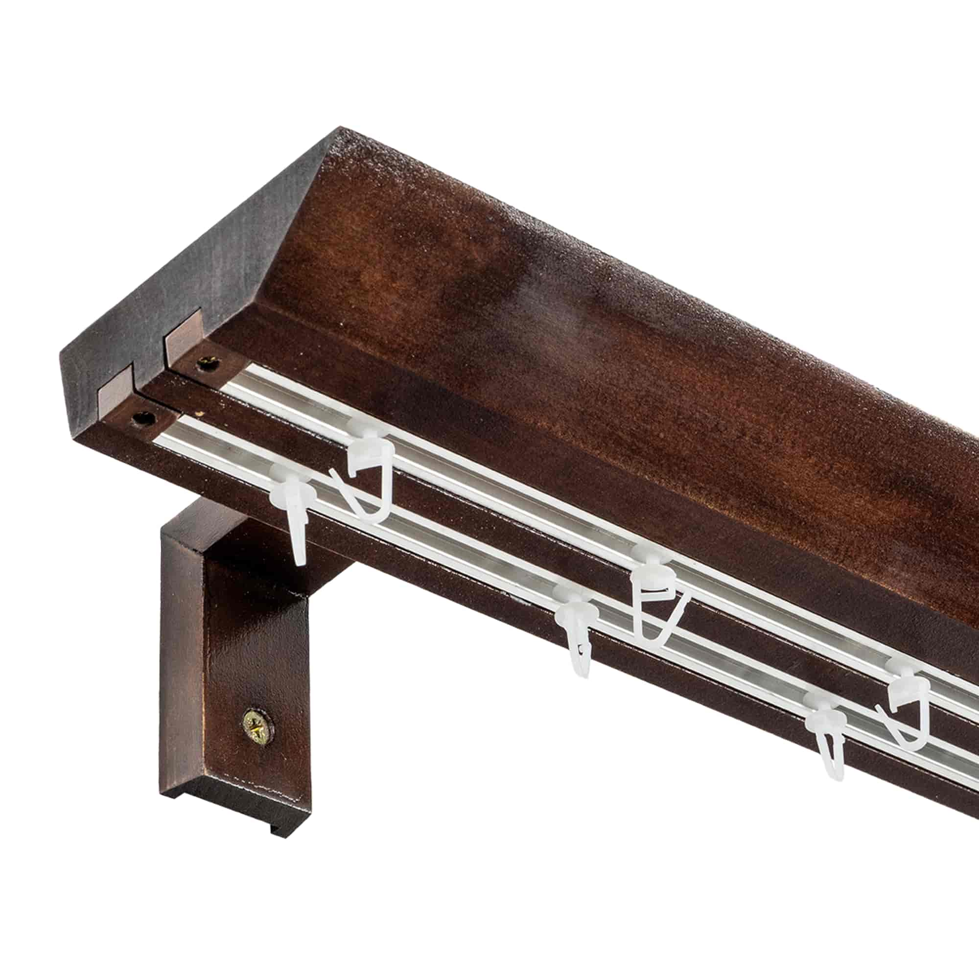 Prémium kétsoros fa karnis, falra vagy mennyezetre, alumíniumsínnel Knauern nuc Prémium kétsoros fa karnis, falra vagy mennyezetre, alumíniumsínnel Knauern Dió