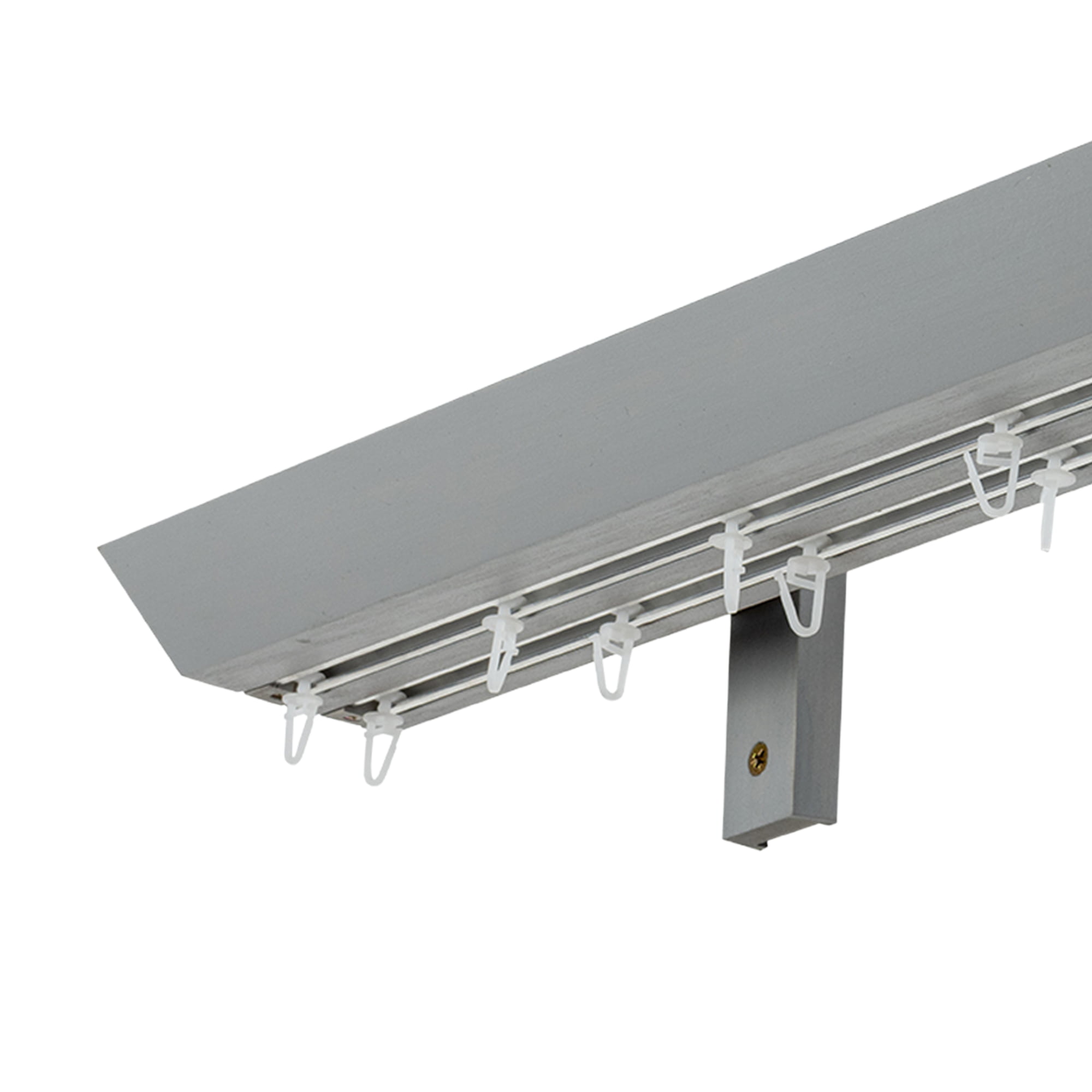 Prémium kétsoros fa karnis, falra vagy mennyezetre, alumíniumsínnel Knauern gri_fereastra Prémium kétsoros fa karnis, falra vagy mennyezetre, alumíniumsínnel Knauern Gri_fereastra