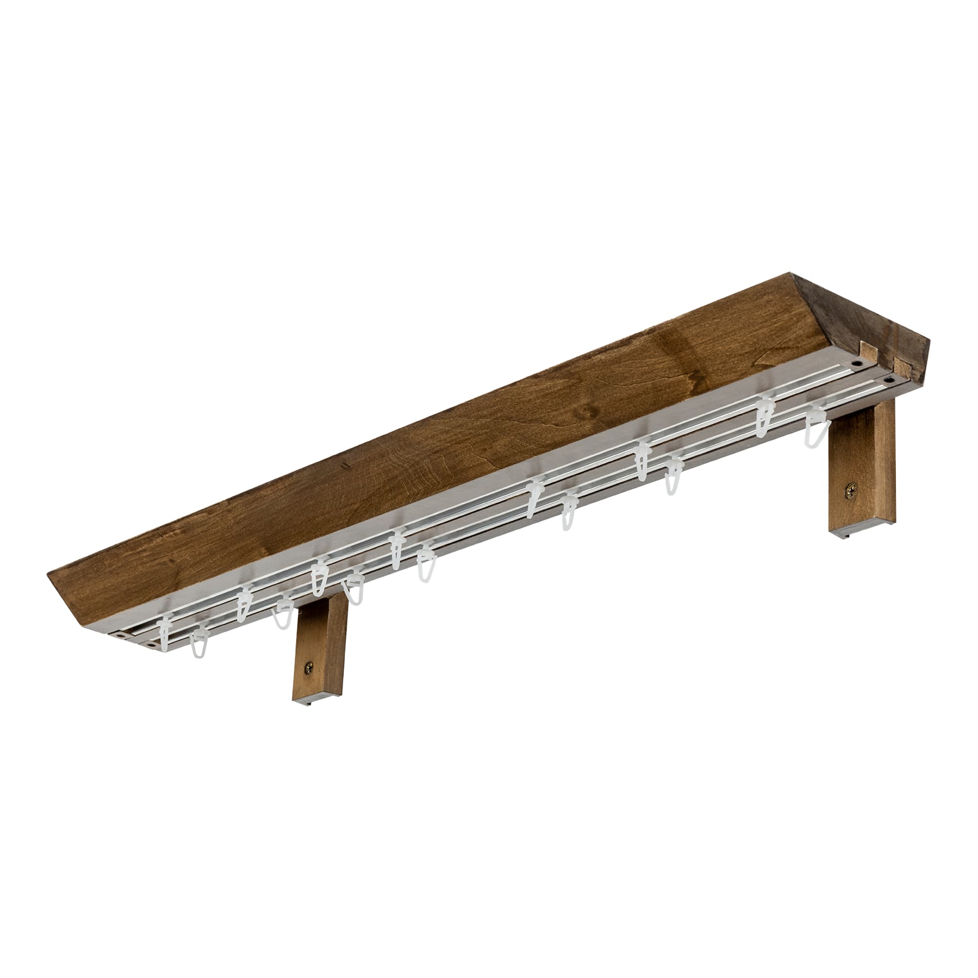 Prémium kétsoros fa karnis, falra vagy mennyezetre, alumíniumsínnel Knauern frasin Prémium kétsoros fa karnis, falra vagy mennyezetre, alumíniumsínnel Knauern Kőris