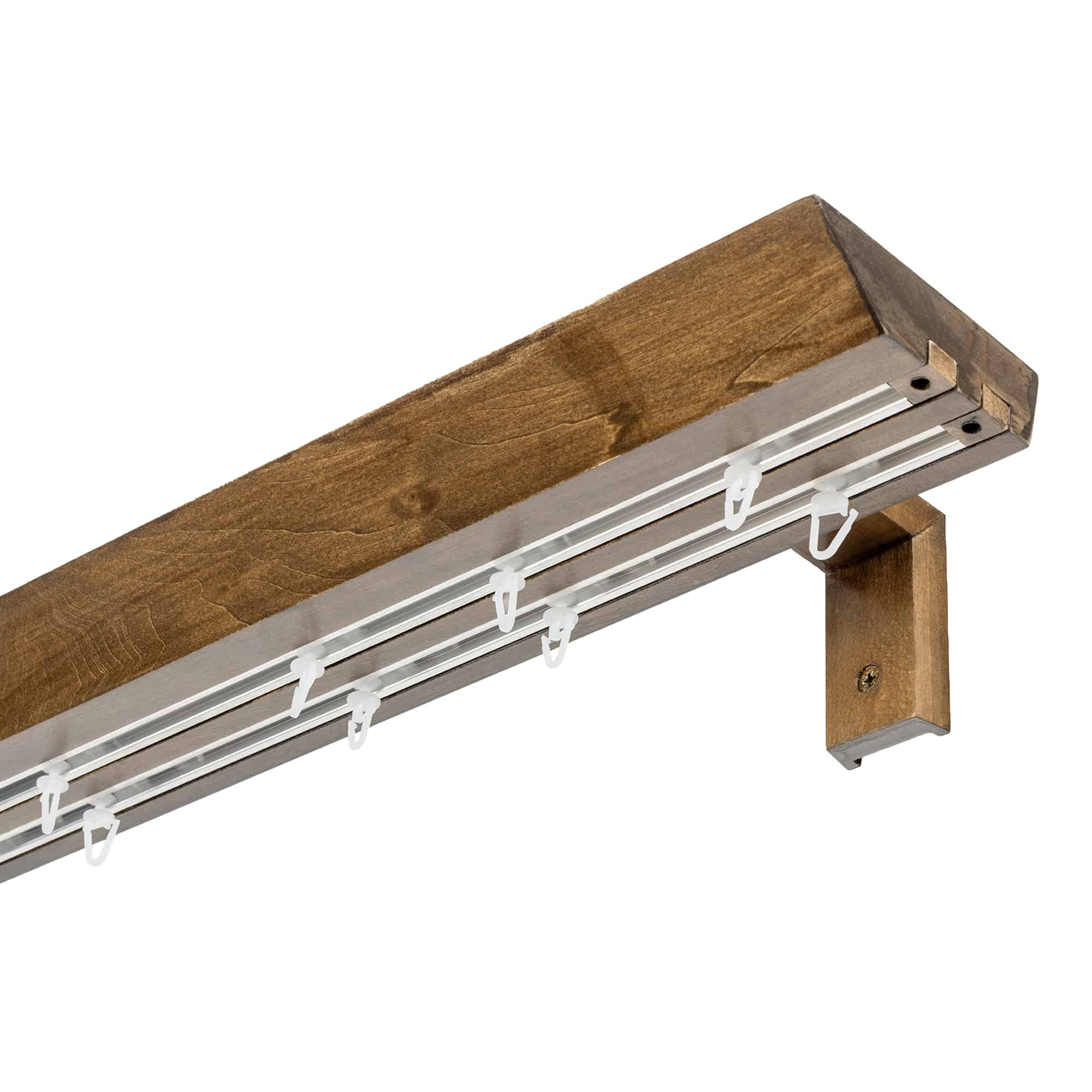 Prémium kétsoros fa karnis, falra vagy mennyezetre, alumíniumsínnel Knauern frasin Prémium kétsoros fa karnis, falra vagy mennyezetre, alumíniumsínnel Knauern Kőris