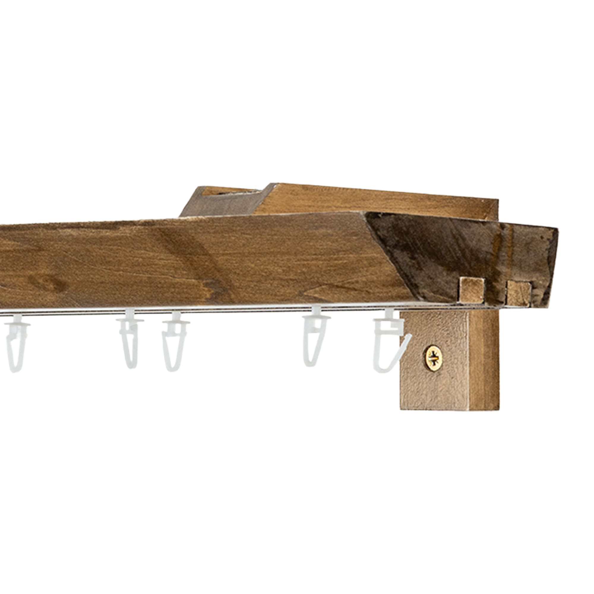 Prémium kétsoros fa karnis, falra vagy mennyezetre, alumíniumsínnel Knauern frasin Prémium kétsoros fa karnis, falra vagy mennyezetre, alumíniumsínnel Knauern Kőris