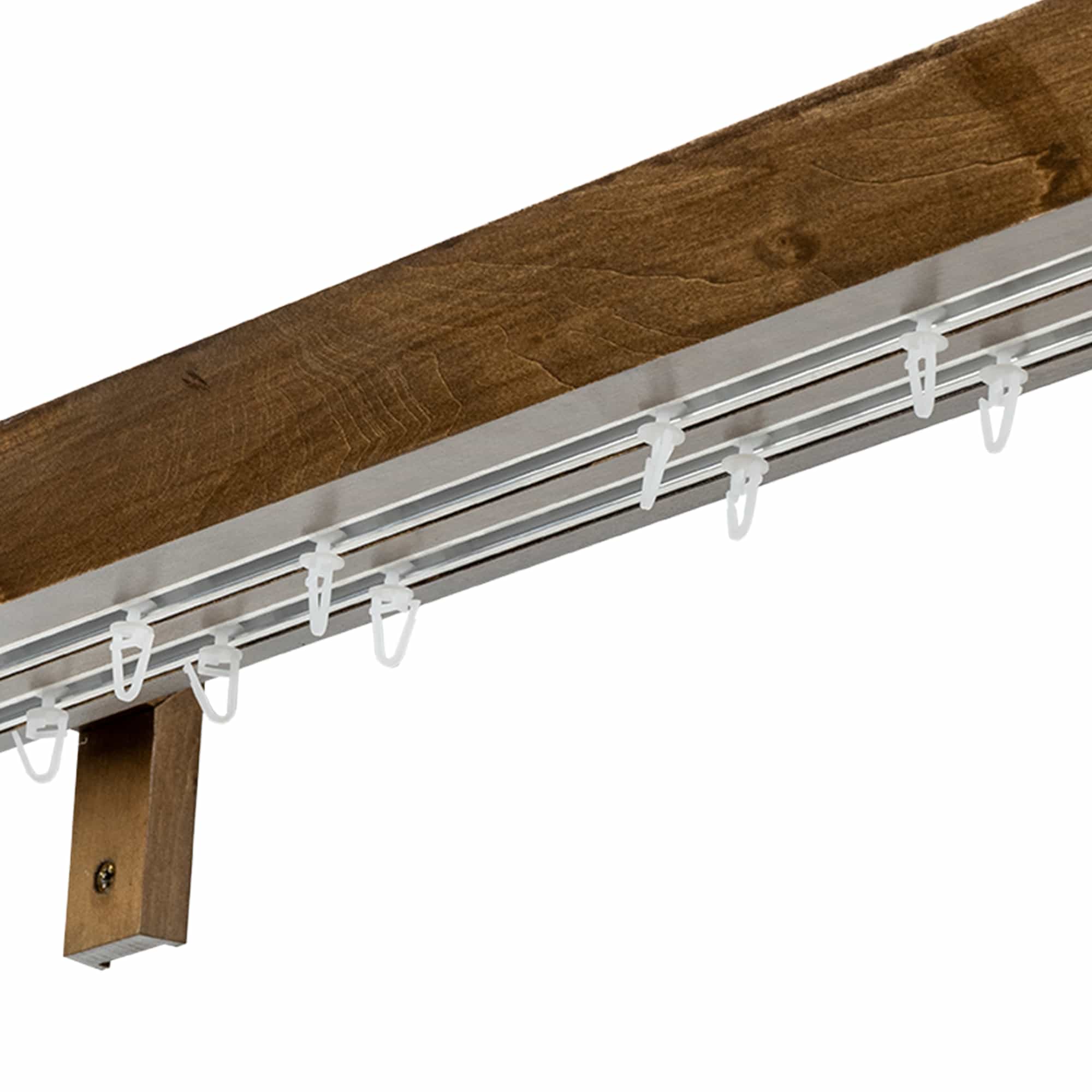 Prémium kétsoros fa karnis, falra vagy mennyezetre, alumíniumsínnel Knauern frasin Prémium kétsoros fa karnis, falra vagy mennyezetre, alumíniumsínnel Knauern Kőris