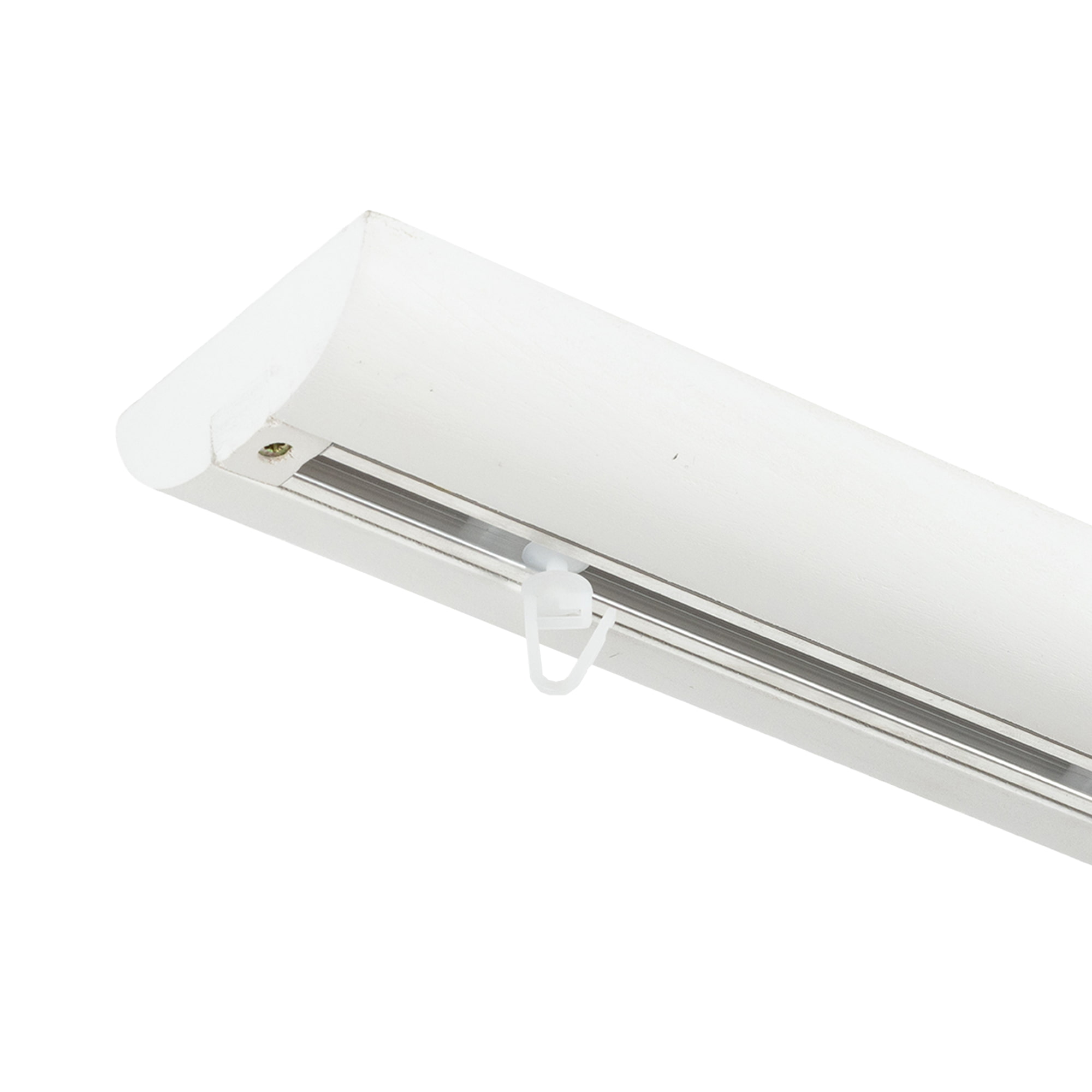 Prémium egysoros fa karnis, falra vagy mennyezetre, alumíniumsínnel Viola alb Prémium egysoros fa karnis, falra vagy mennyezetre, alumíniumsínnel Viola Fehér