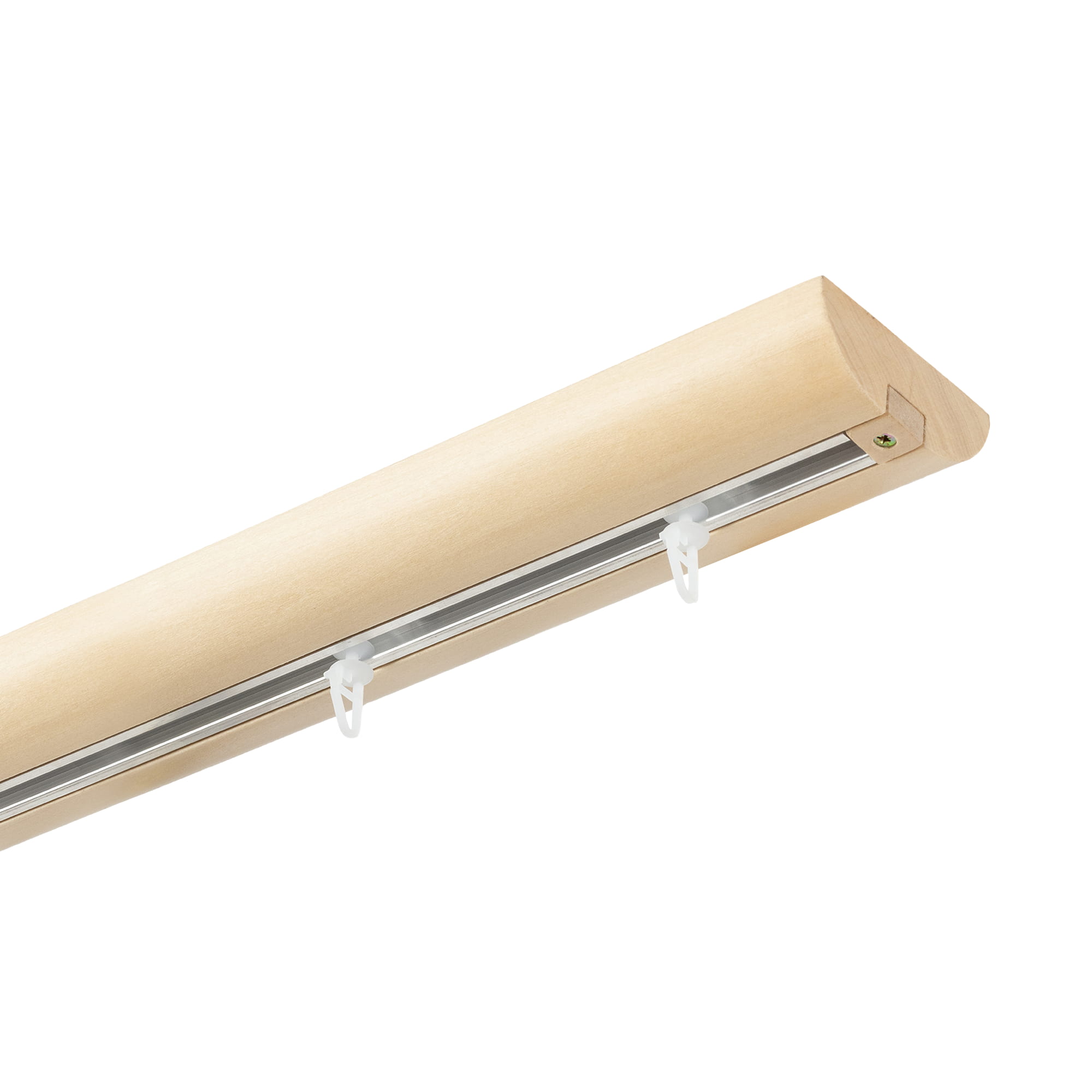 Prémium egysoros fa karnis, falra vagy mennyezetre, alumíniumsínnel Viola natur Prémium egysoros fa karnis, falra vagy mennyezetre, alumíniumsínnel Viola Natúr