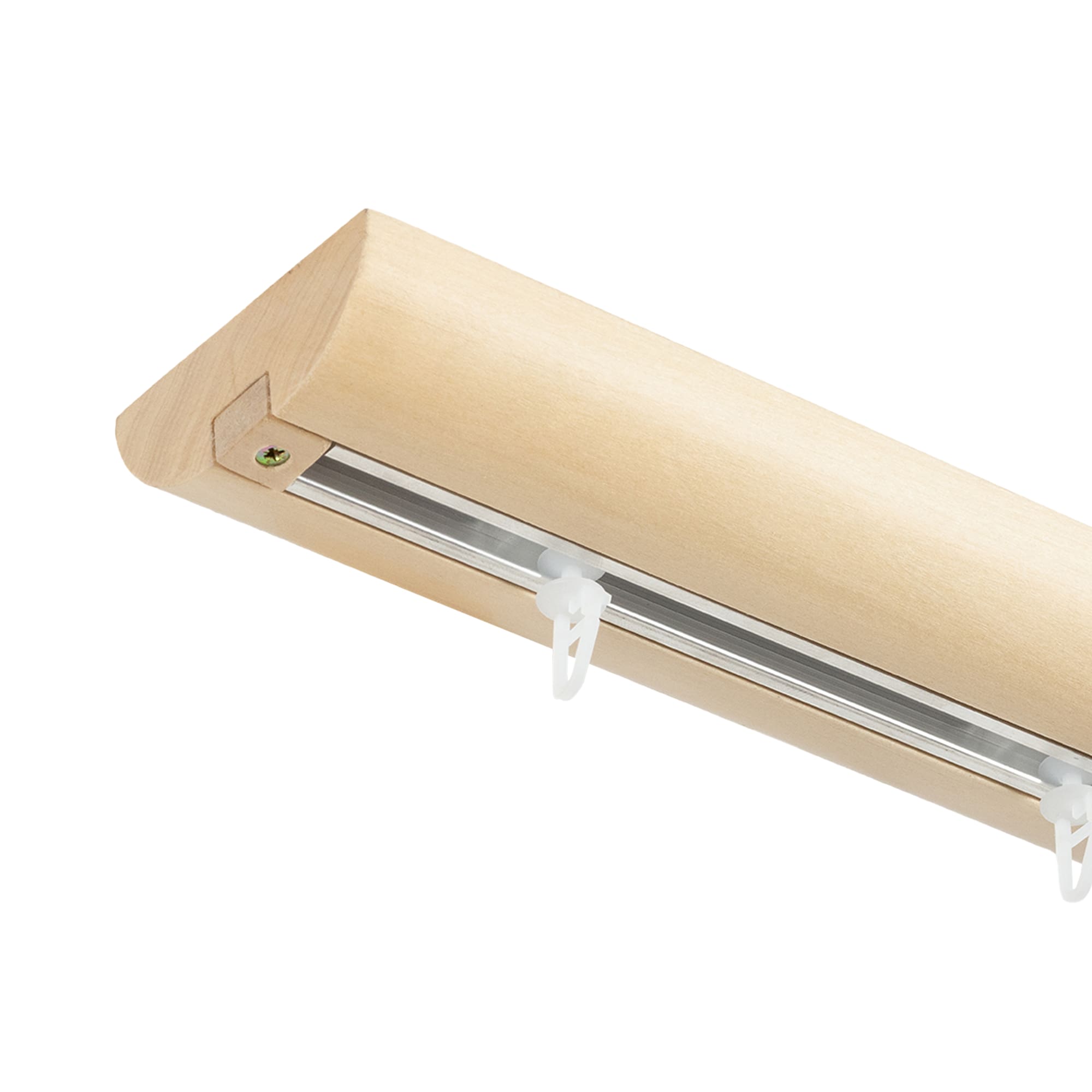 Prémium egysoros fa karnis, falra vagy mennyezetre, alumíniumsínnel Viola natur Prémium egysoros fa karnis, falra vagy mennyezetre, alumíniumsínnel Viola Natúr