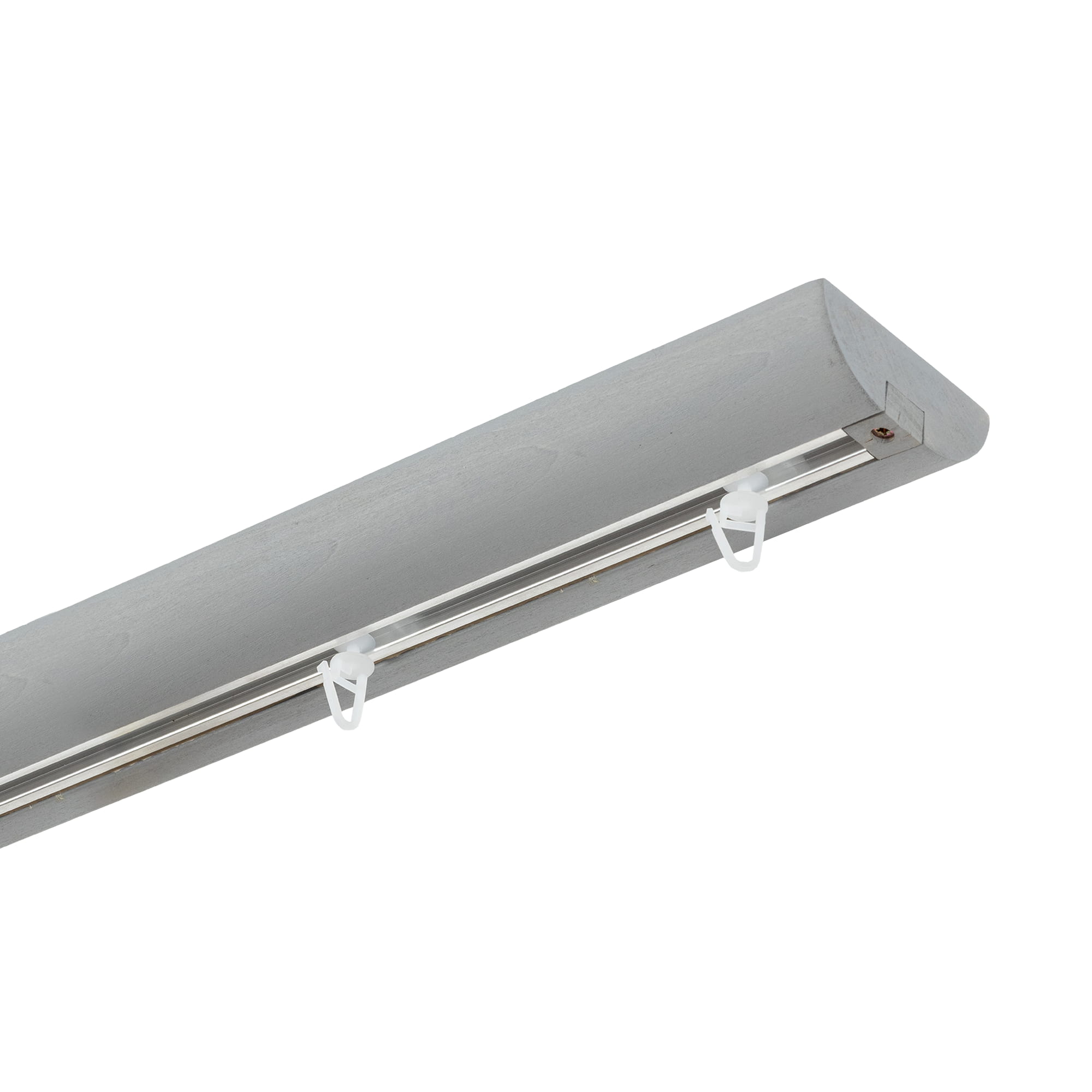 Prémium egysoros fa karnis, falra vagy mennyezetre, alumíniumsínnel Viola gri_fereastra Prémium egysoros fa karnis, falra vagy mennyezetre, alumíniumsínnel Viola Gri_fereastra