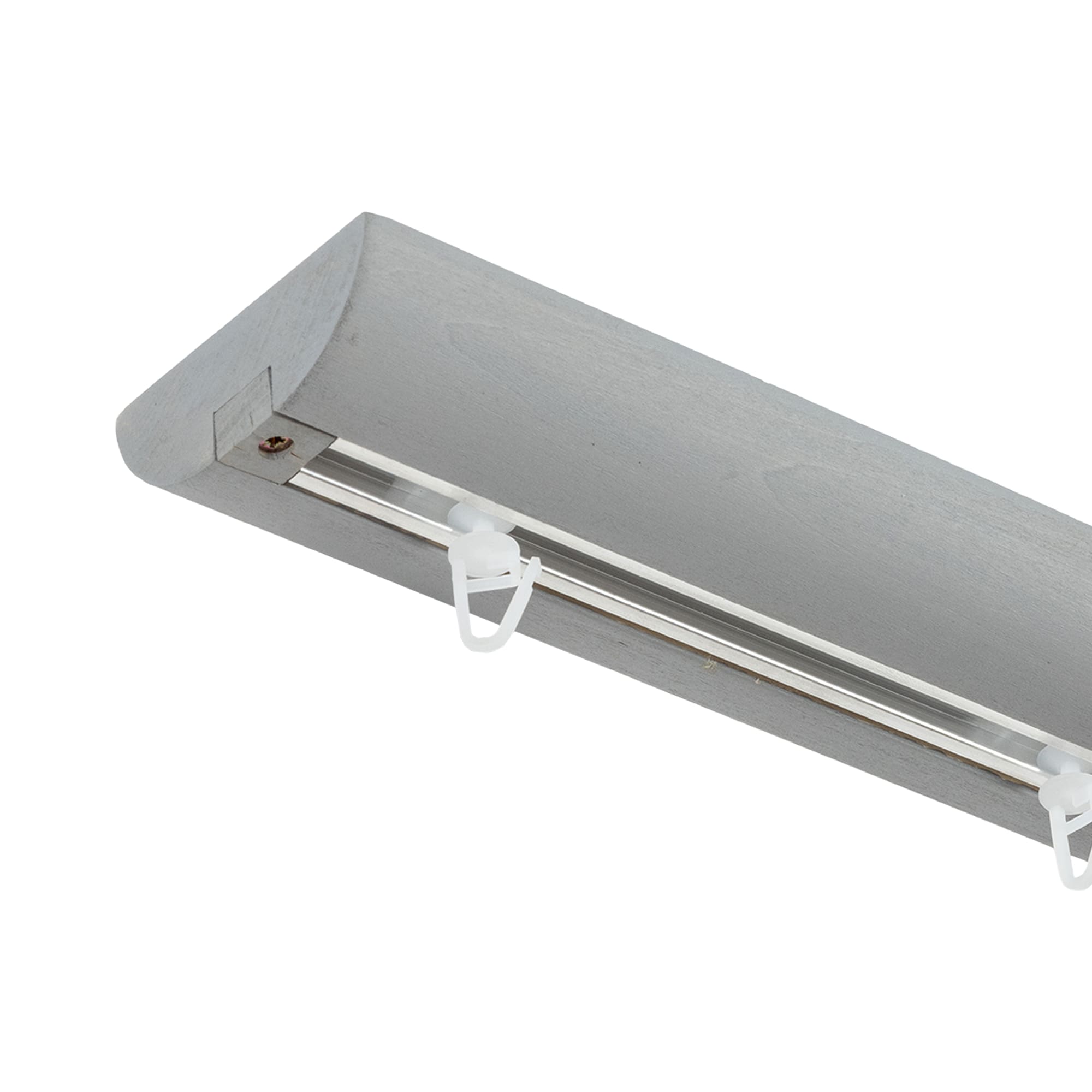 Prémium egysoros fa karnis, falra vagy mennyezetre, alumíniumsínnel Viola gri_fereastra Prémium egysoros fa karnis, falra vagy mennyezetre, alumíniumsínnel Viola Gri_fereastra