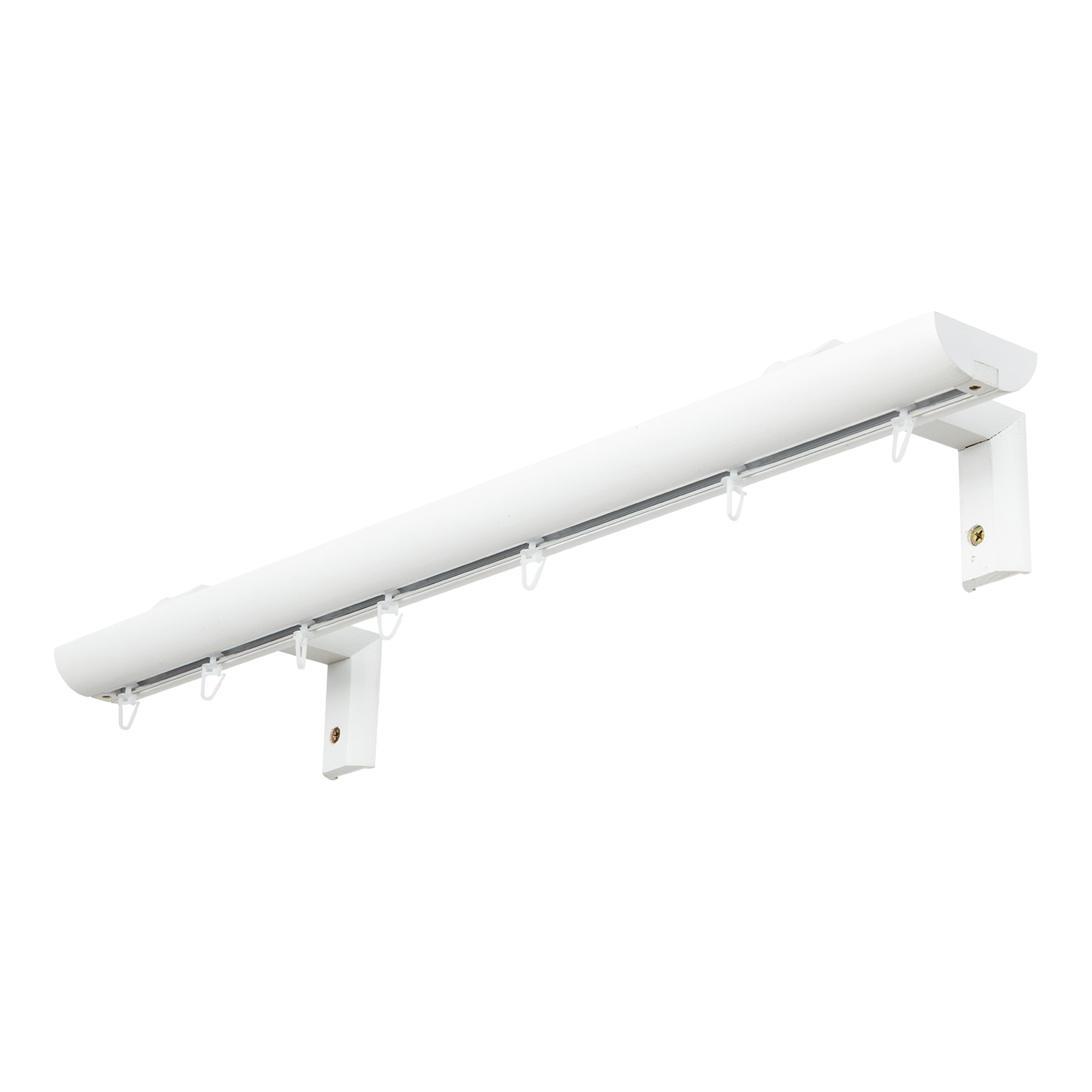 Prémium egysoros fa karnis, falra vagy mennyezetre, alumíniumsínnel Viola alb Prémium egysoros fa karnis, falra vagy mennyezetre, alumíniumsínnel Viola Fehér