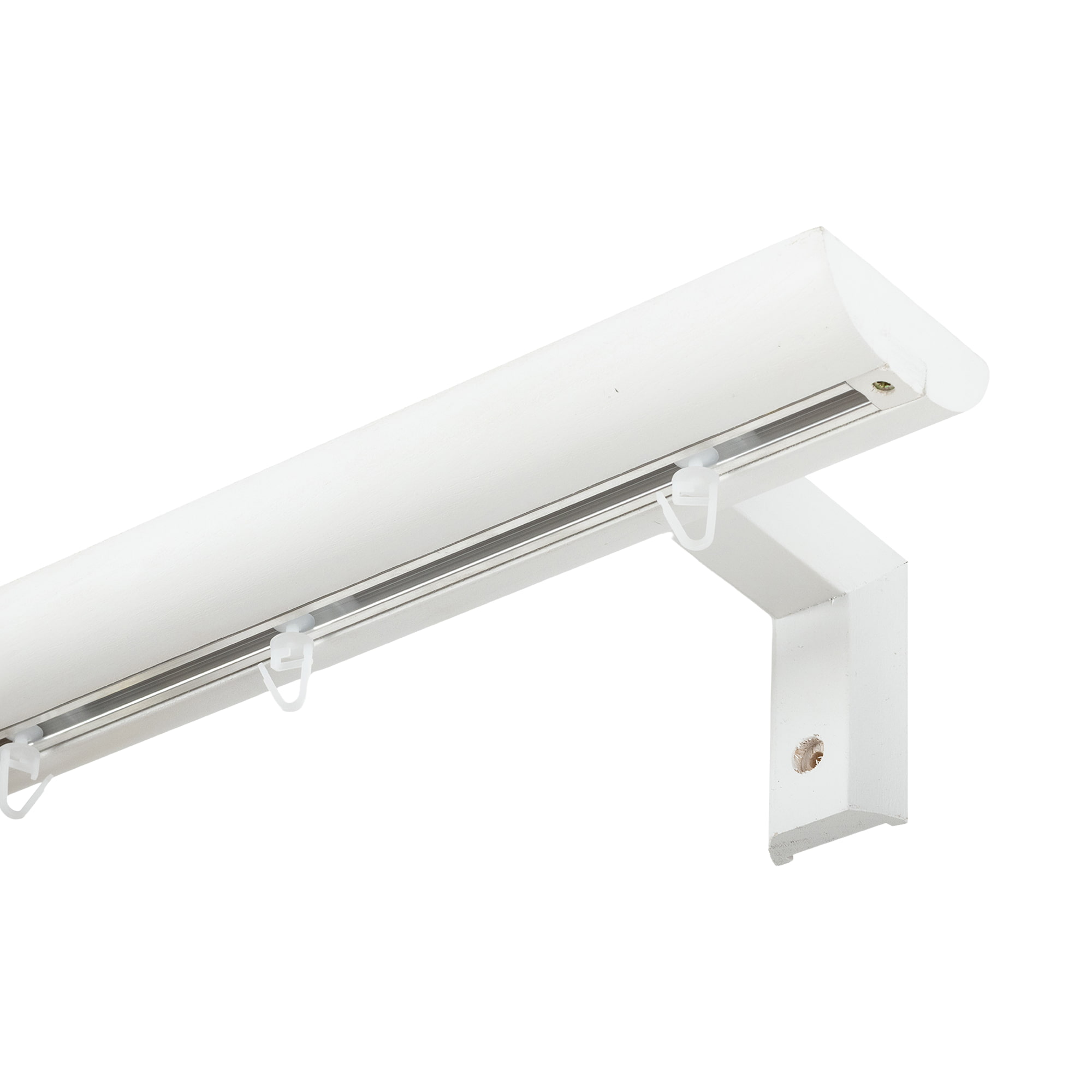 Prémium egysoros fa karnis, falra vagy mennyezetre, alumíniumsínnel Viola alb Prémium egysoros fa karnis, falra vagy mennyezetre, alumíniumsínnel Viola Fehér