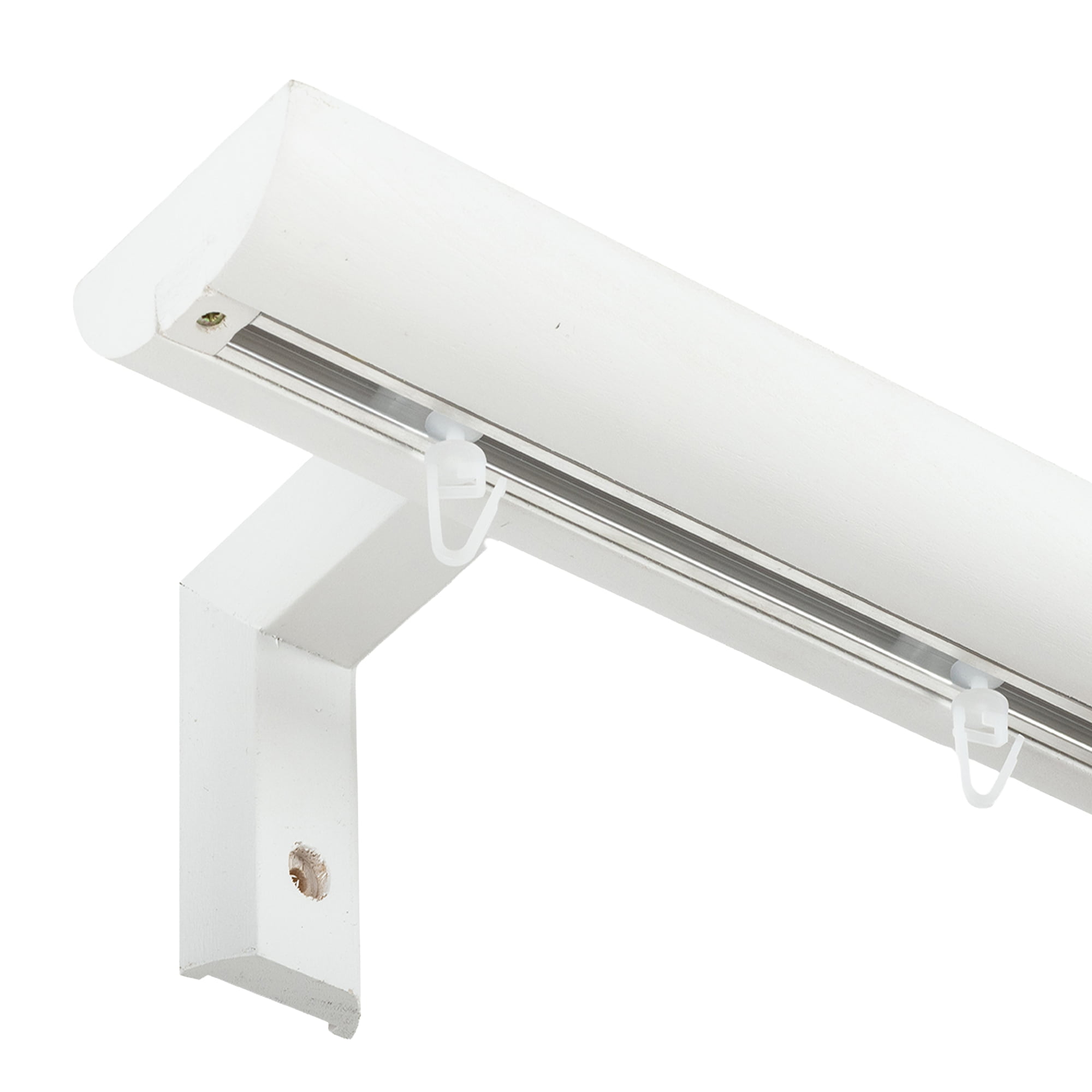 Prémium egysoros fa karnis, falra vagy mennyezetre, alumíniumsínnel Viola alb Prémium egysoros fa karnis, falra vagy mennyezetre, alumíniumsínnel Viola Fehér