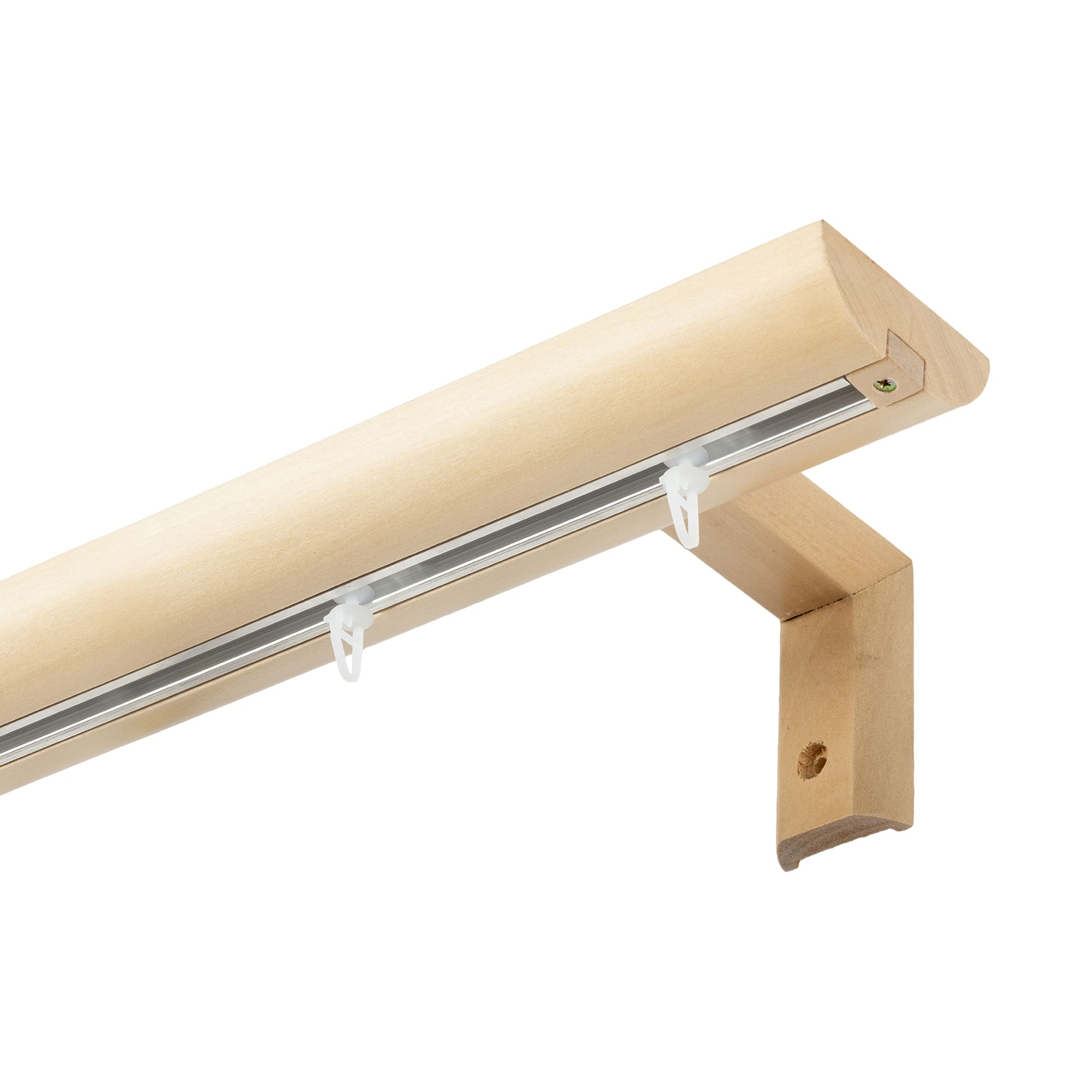 Prémium egysoros fa karnis, falra vagy mennyezetre, alumíniumsínnel Viola natur Prémium egysoros fa karnis, falra vagy mennyezetre, alumíniumsínnel Viola Natúr