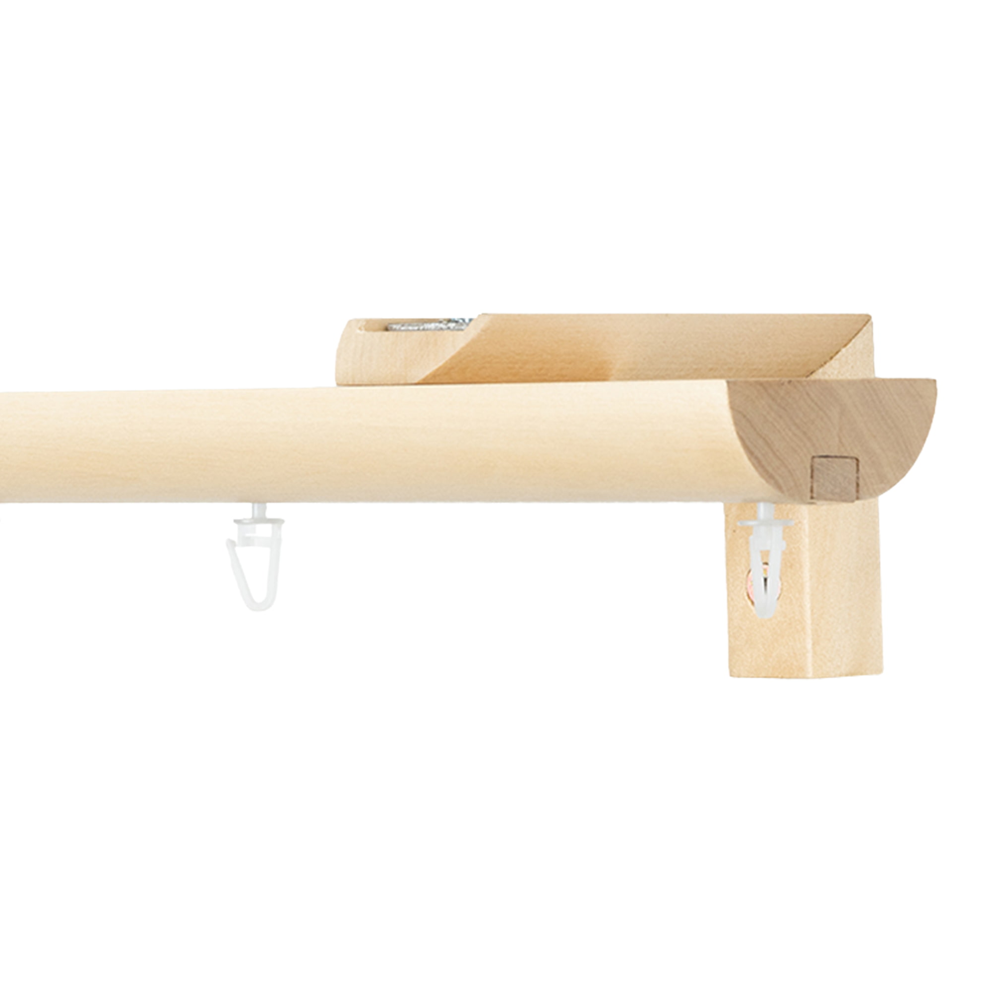 Prémium egysoros fa karnis, falra vagy mennyezetre, alumíniumsínnel Viola natur Prémium egysoros fa karnis, falra vagy mennyezetre, alumíniumsínnel Viola Natúr