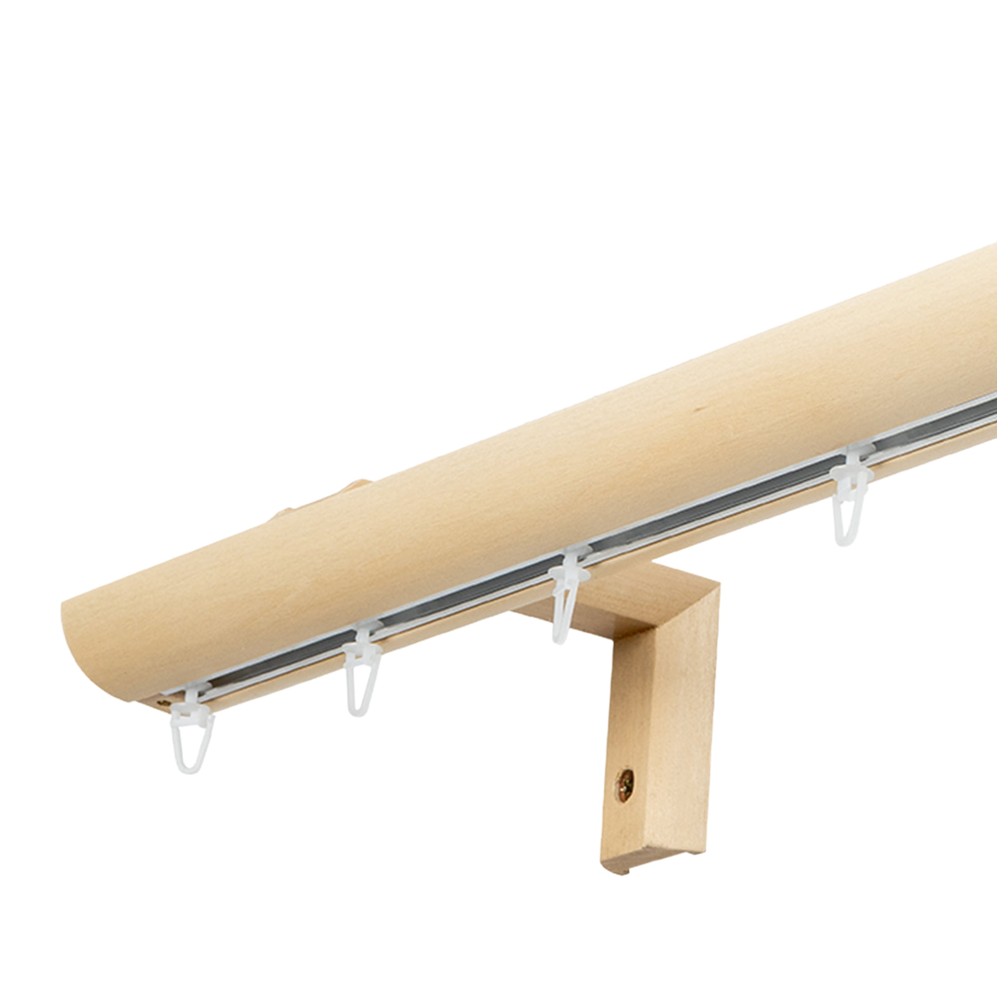 Prémium egysoros fa karnis, falra vagy mennyezetre, alumíniumsínnel Viola natur Prémium egysoros fa karnis, falra vagy mennyezetre, alumíniumsínnel Viola Natúr