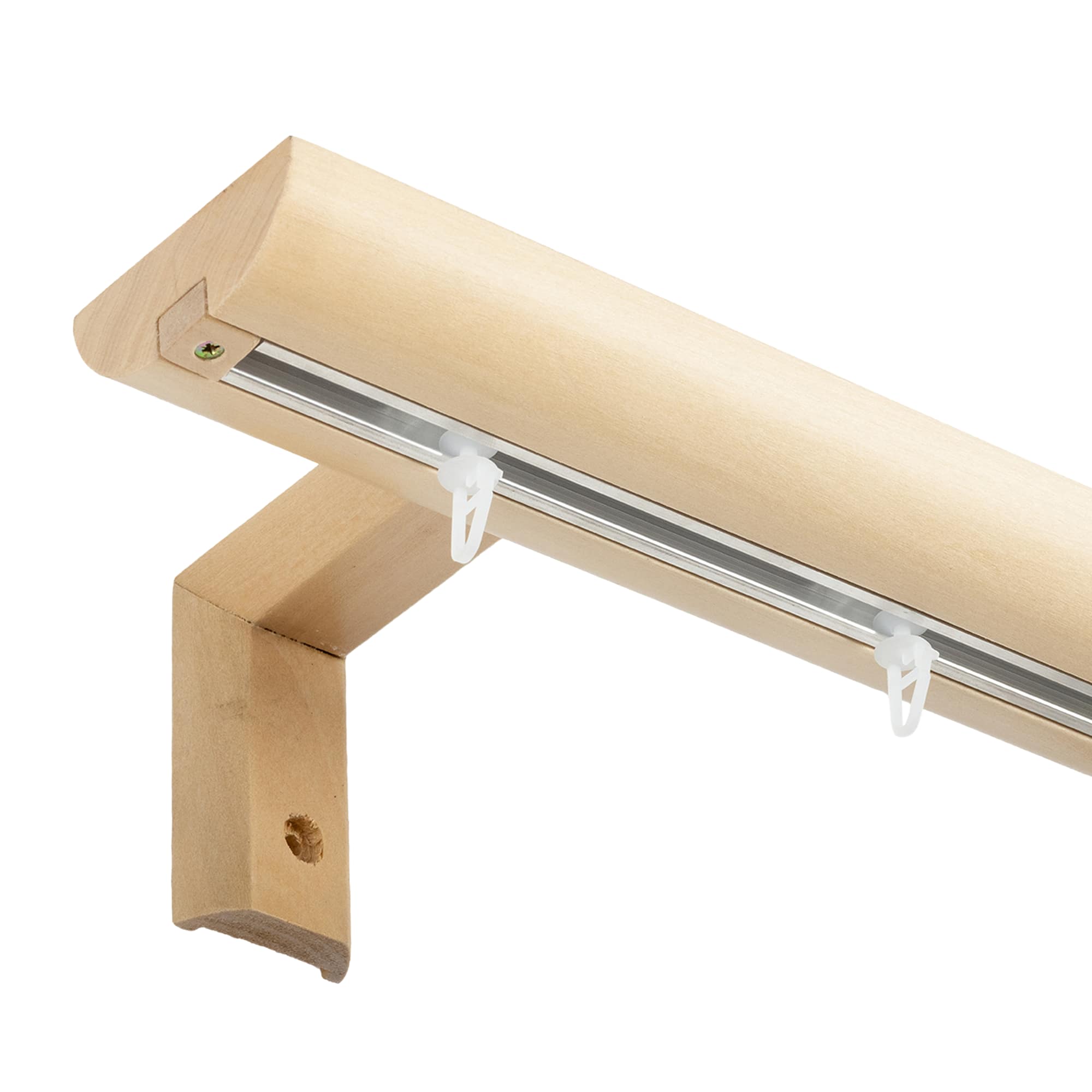 Prémium egysoros fa karnis, falra vagy mennyezetre, alumíniumsínnel Viola natur Prémium egysoros fa karnis, falra vagy mennyezetre, alumíniumsínnel Viola Natúr