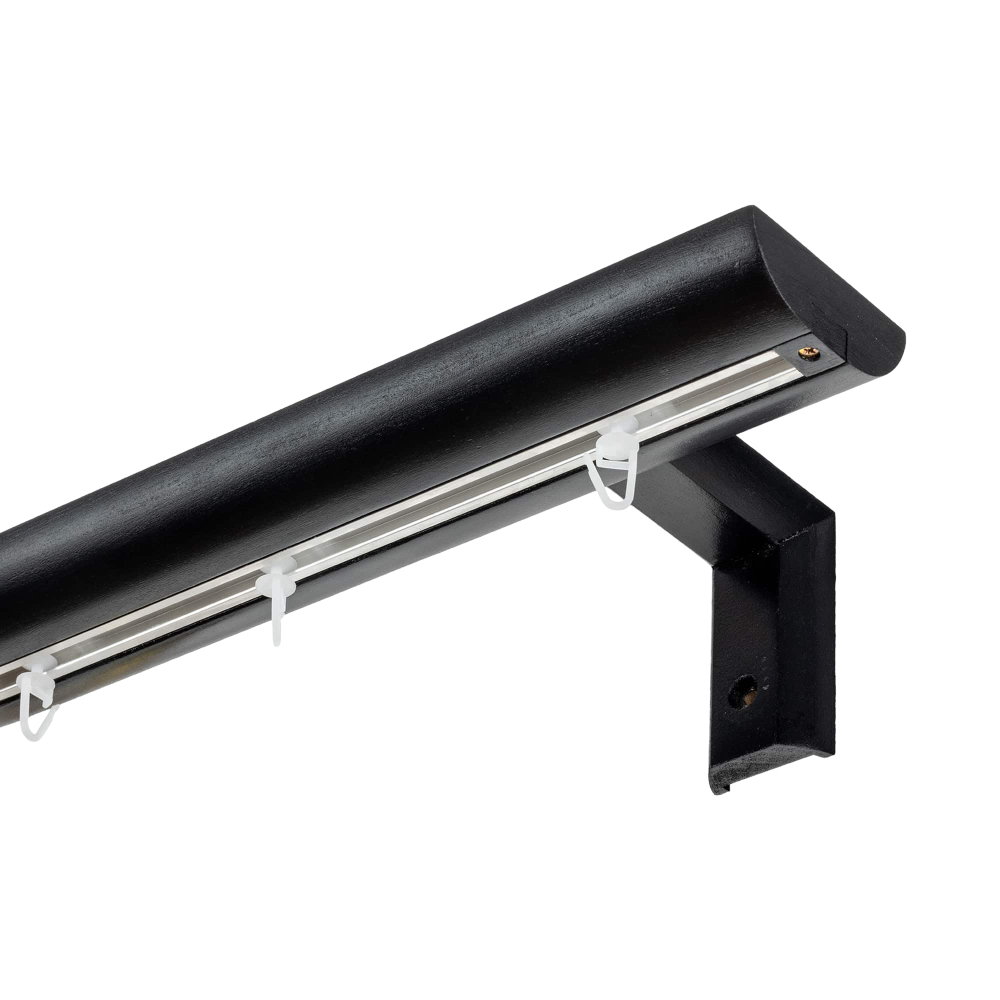 Prémium egysoros fa karnis, falra vagy mennyezetre, alumíniumsínnel Viola negru Prémium egysoros fa karnis, falra vagy mennyezetre, alumíniumsínnel Viola Fekete