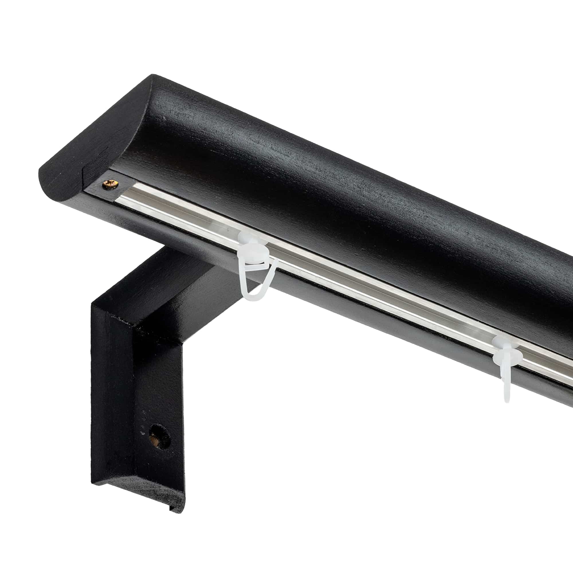 Prémium egysoros fa karnis, falra vagy mennyezetre, alumíniumsínnel Viola negru Prémium egysoros fa karnis, falra vagy mennyezetre, alumíniumsínnel Viola Fekete