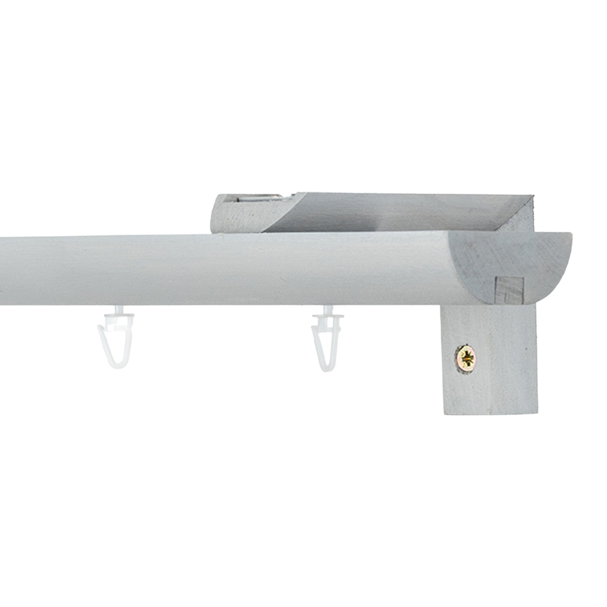 Prémium egysoros fa karnis, falra vagy mennyezetre, alumíniumsínnel Viola gri_fereastra Prémium egysoros fa karnis, falra vagy mennyezetre, alumíniumsínnel Viola Gri_fereastra