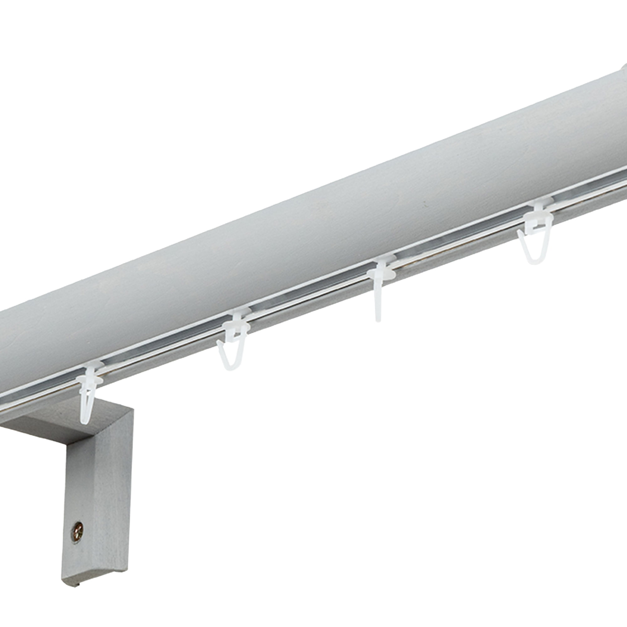 Prémium egysoros fa karnis, falra vagy mennyezetre, alumíniumsínnel Viola gri_fereastra Prémium egysoros fa karnis, falra vagy mennyezetre, alumíniumsínnel Viola Gri_fereastra