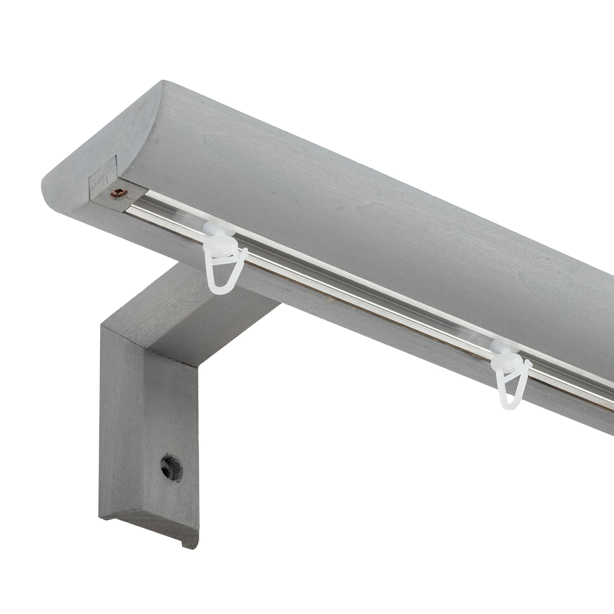 Prémium egysoros fa karnis, falra vagy mennyezetre, alumíniumsínnel Viola gri_fereastra Prémium egysoros fa karnis, falra vagy mennyezetre, alumíniumsínnel Viola Gri_fereastra