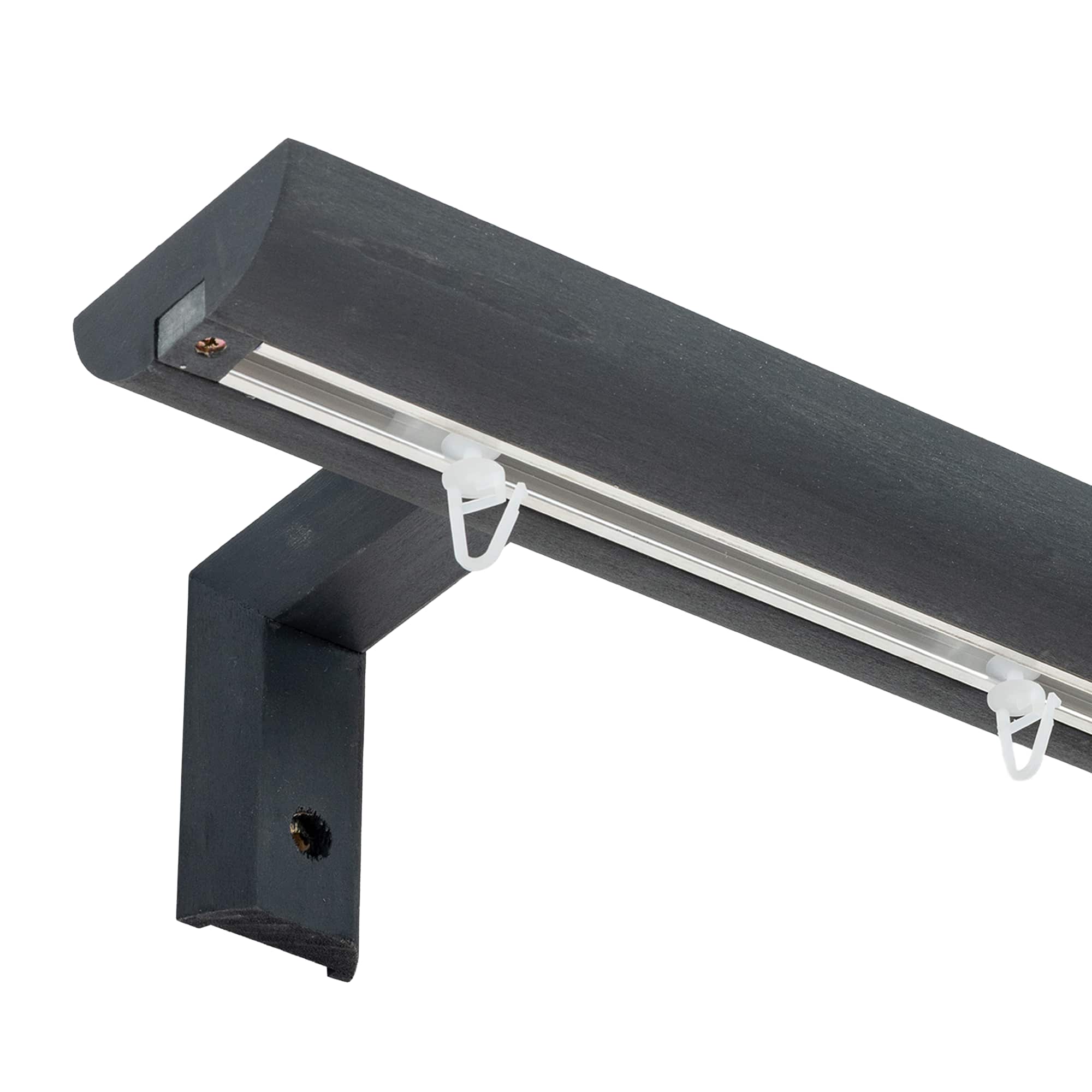 Prémium egysoros fa karnis, falra vagy mennyezetre, alumíniumsínnel Viola gri_antracit Prémium egysoros fa karnis, falra vagy mennyezetre, alumíniumsínnel Viola Gri_antracit