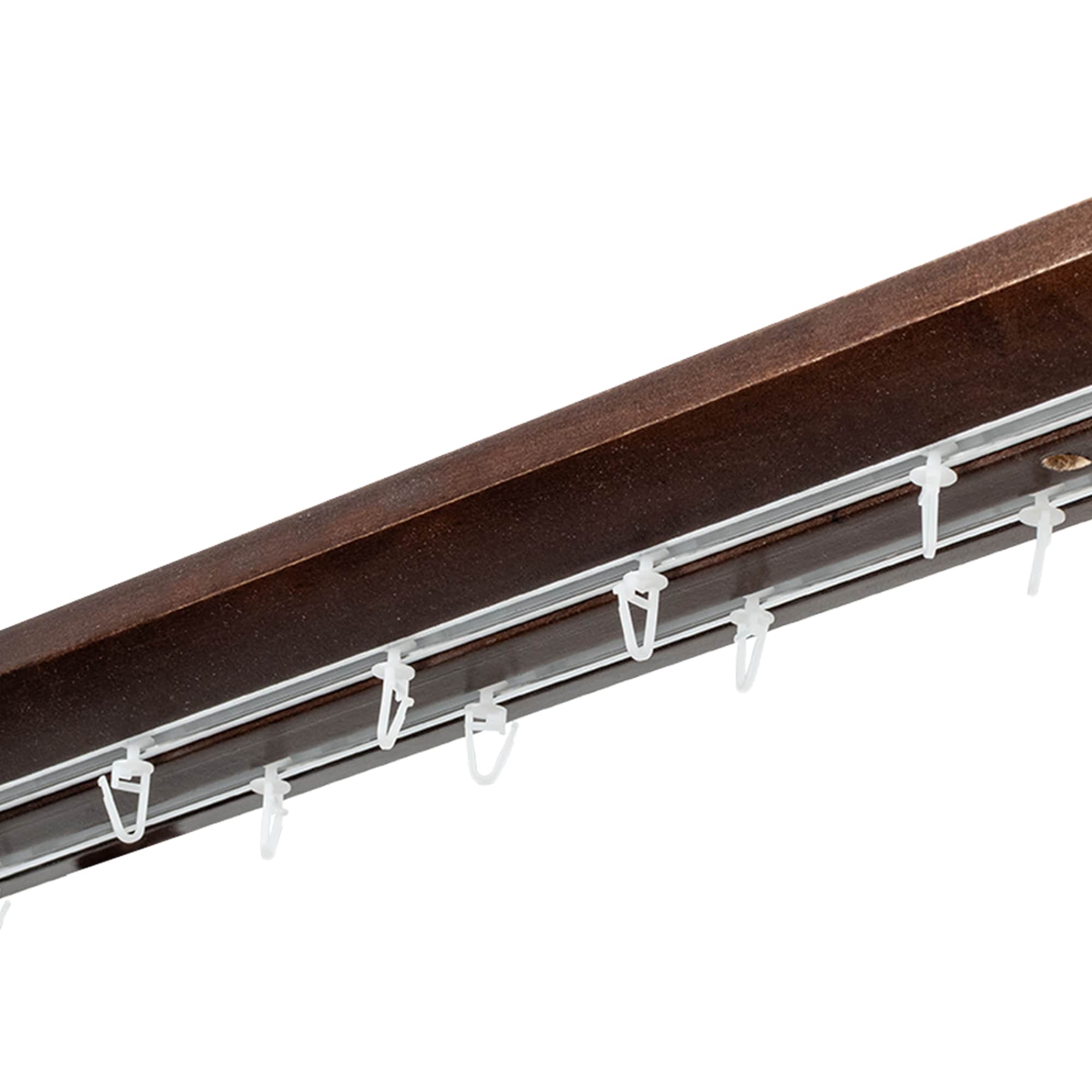 Prémium kétsoros fa karnis, falra vagy mennyezetre, alumíniumsínnel Siena nuc Prémium kétsoros fa karnis, falra vagy mennyezetre, alumíniumsínnel Siena Dió