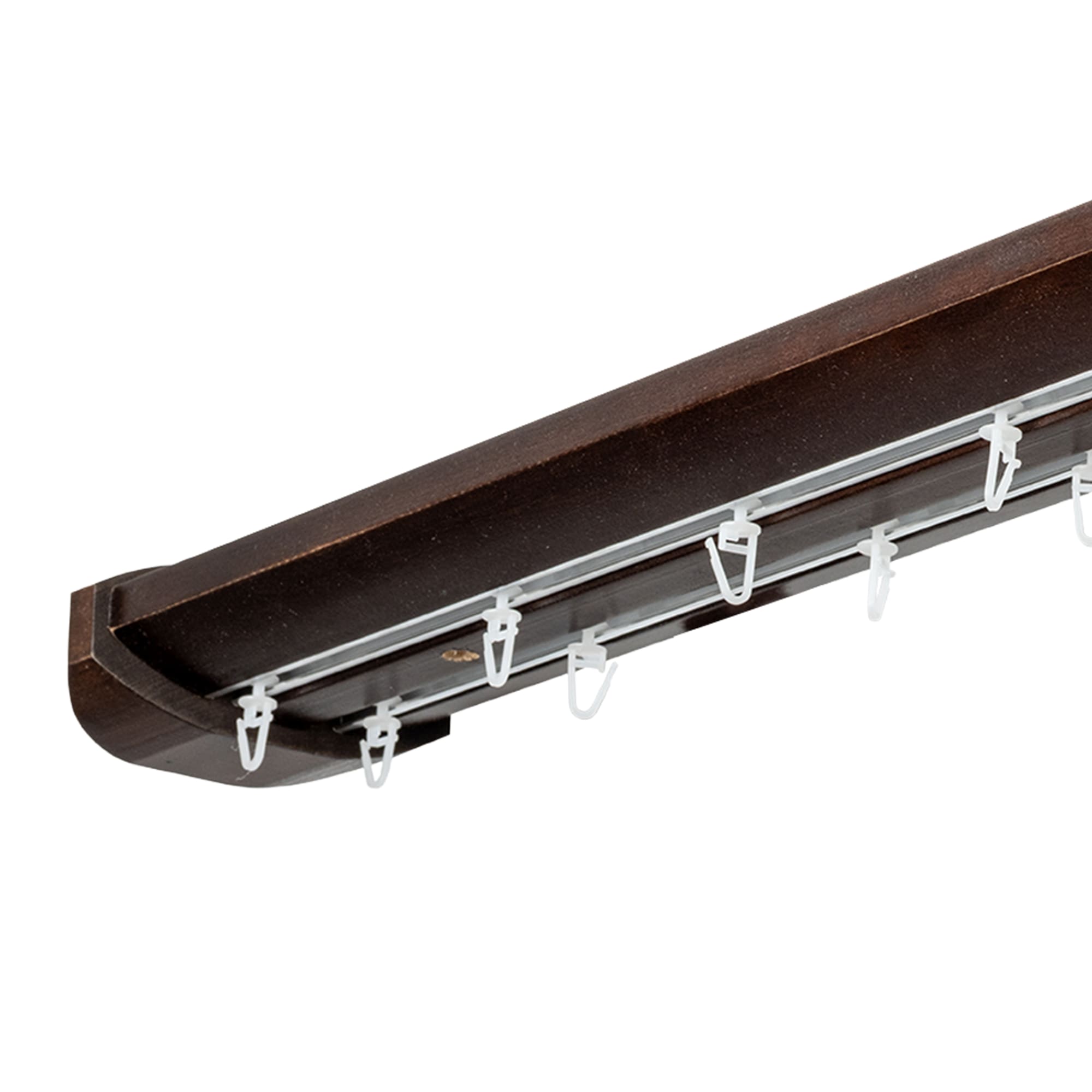 Prémium kétsoros fa karnis, falra vagy mennyezetre, alumíniumsínnel Siena nuc Prémium kétsoros fa karnis, falra vagy mennyezetre, alumíniumsínnel Siena Dió