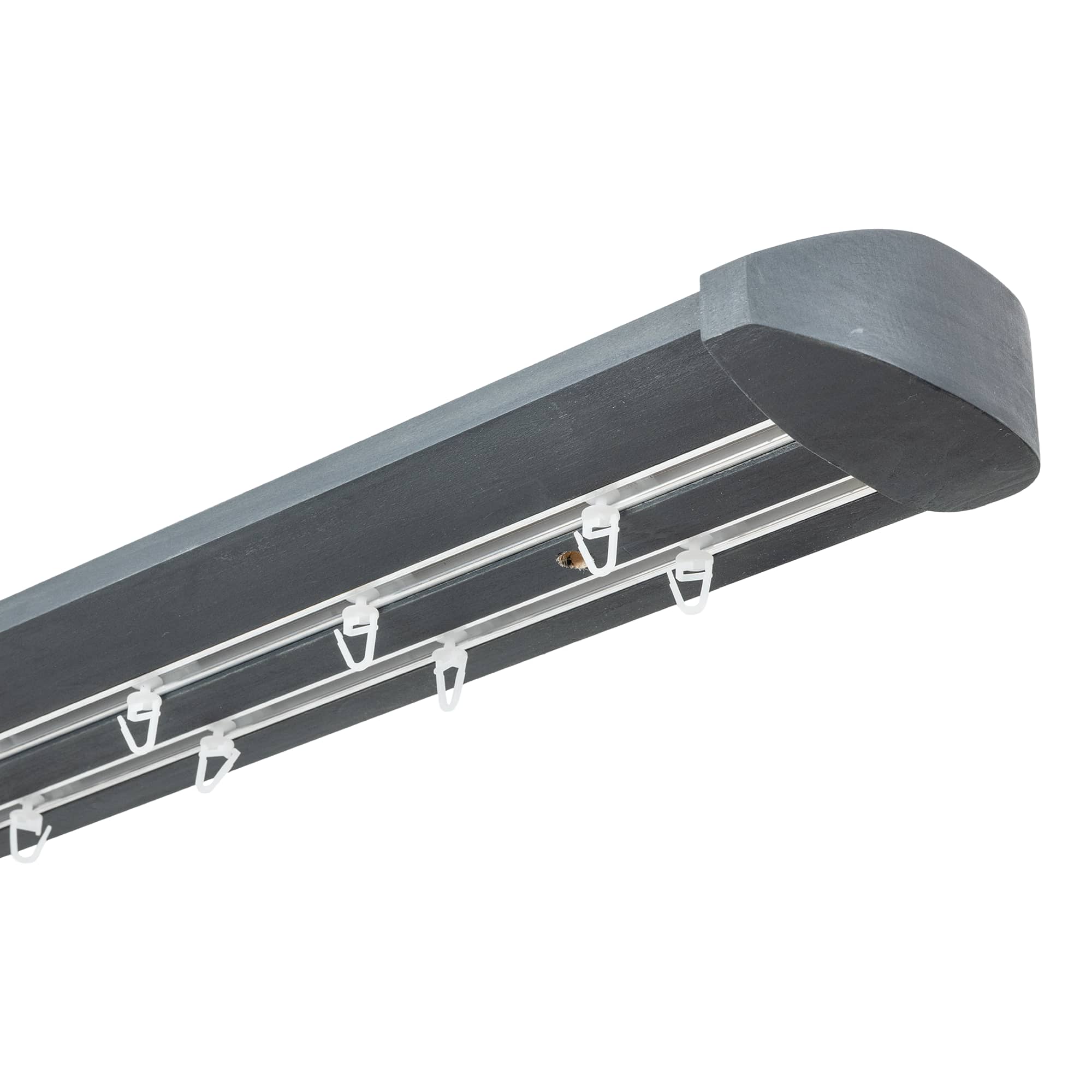 Prémium kétsoros fa karnis, falra vagy mennyezetre, alumíniumsínnel Siena gri_antracit Prémium kétsoros fa karnis, falra vagy mennyezetre, alumíniumsínnel Siena Gri_antracit