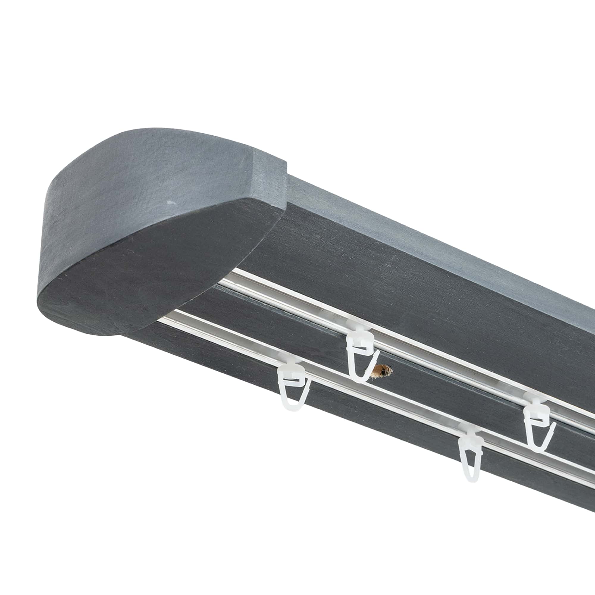 Prémium kétsoros fa karnis, falra vagy mennyezetre, alumíniumsínnel Siena gri_antracit Prémium kétsoros fa karnis, falra vagy mennyezetre, alumíniumsínnel Siena Gri_antracit