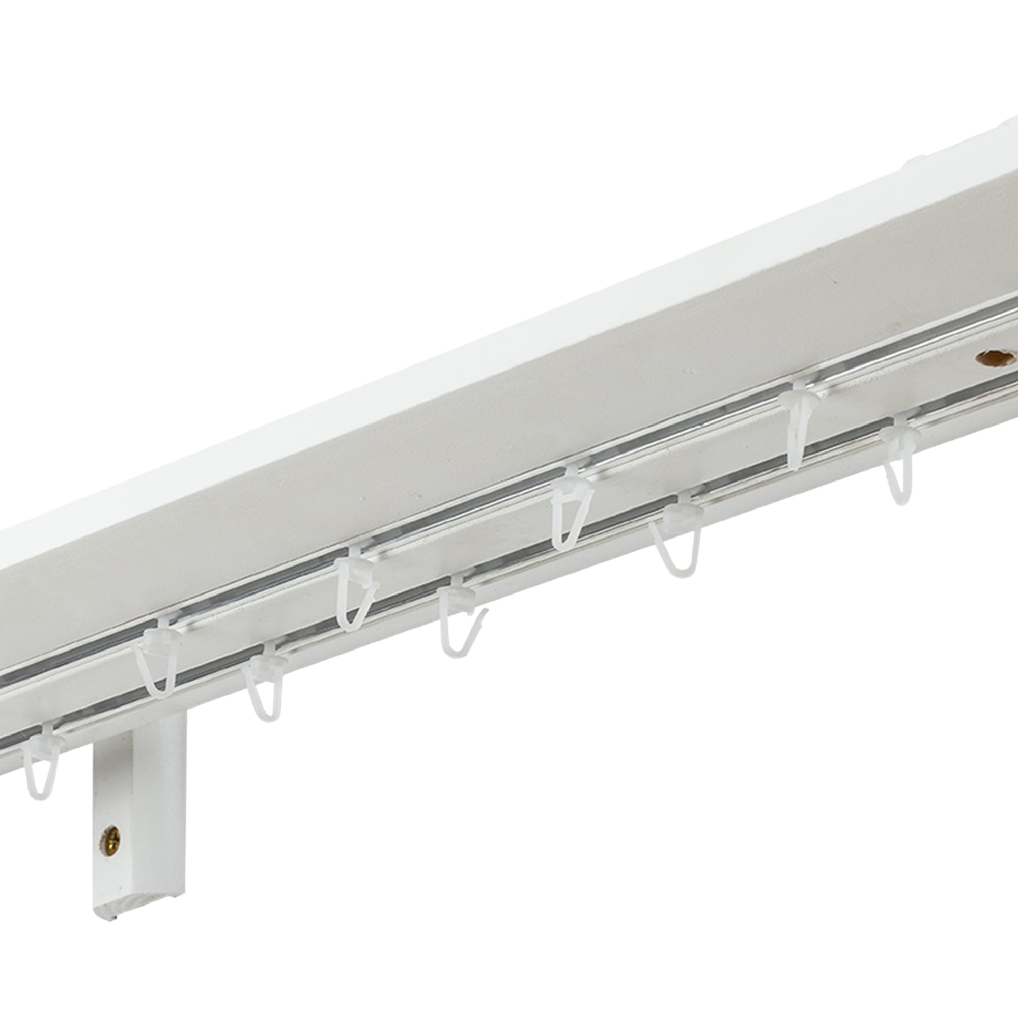 Prémium kétsoros fa karnis, falra vagy mennyezetre, alumíniumsínnel Siena alb Prémium kétsoros fa karnis, falra vagy mennyezetre, alumíniumsínnel Siena Fehér