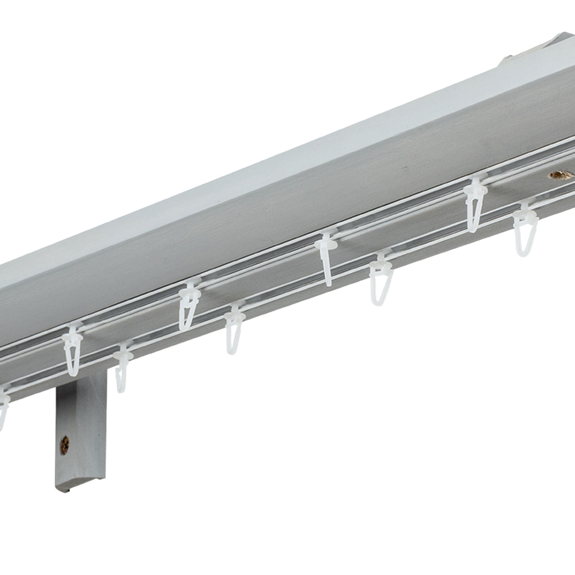 Prémium kétsoros fa karnis, falra vagy mennyezetre, alumíniumsínnel Siena gri_fereastra Prémium kétsoros fa karnis, falra vagy mennyezetre, alumíniumsínnel Siena Gri_fereastra