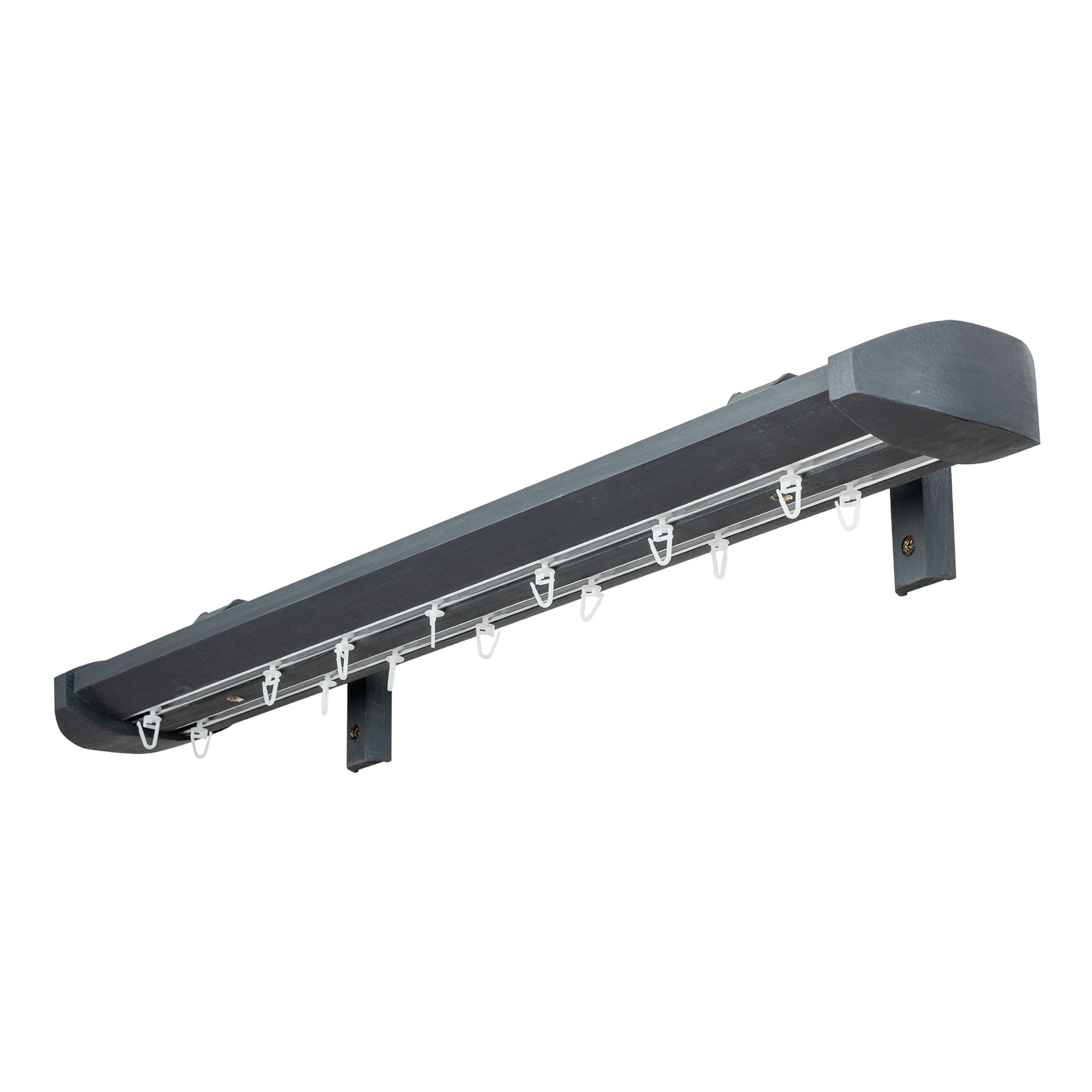 Prémium kétsoros fa karnis, falra vagy mennyezetre, alumíniumsínnel Siena gri_antracit Prémium kétsoros fa karnis, falra vagy mennyezetre, alumíniumsínnel Siena Gri_antracit