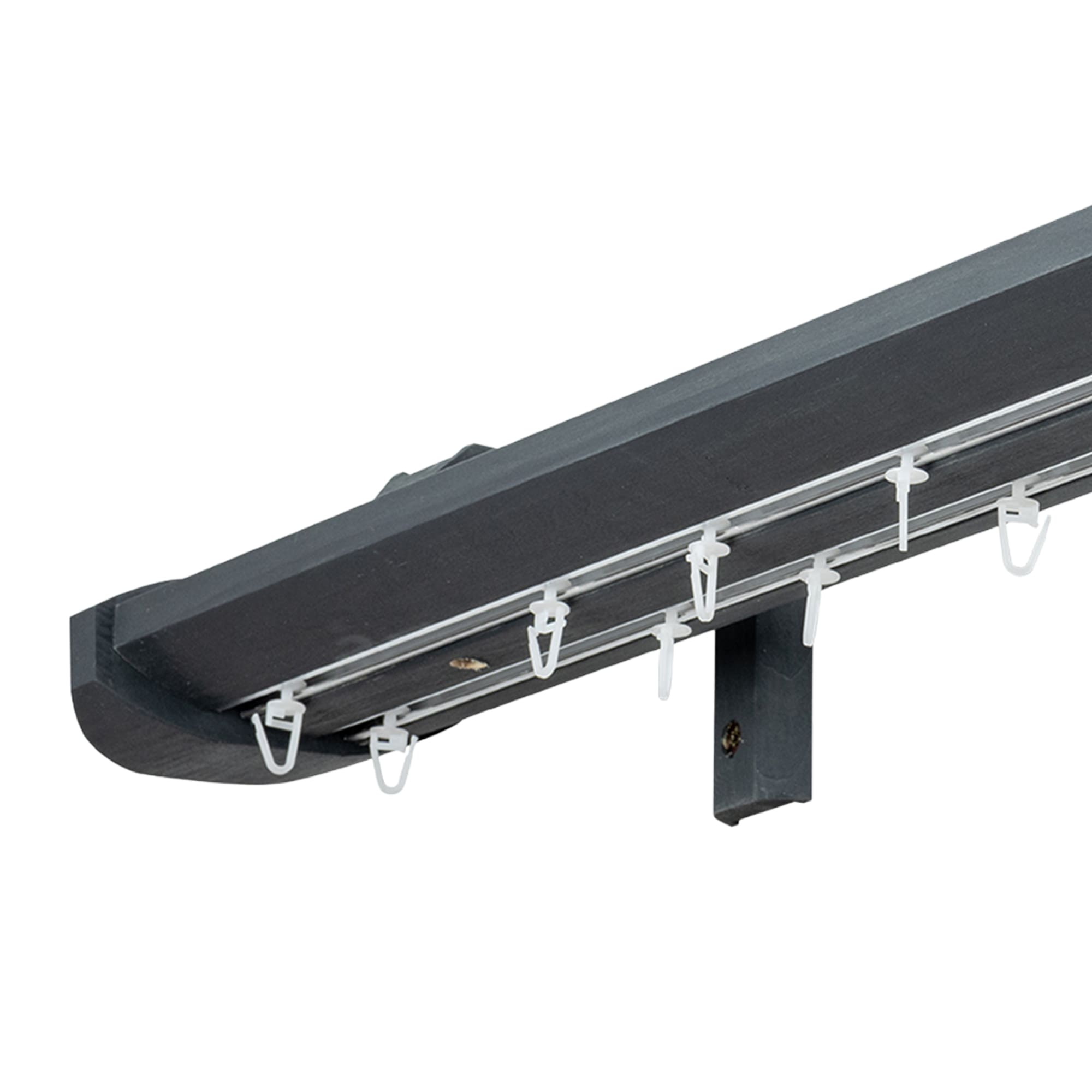 Prémium kétsoros fa karnis, falra vagy mennyezetre, alumíniumsínnel Siena gri_antracit Prémium kétsoros fa karnis, falra vagy mennyezetre, alumíniumsínnel Siena Gri_antracit