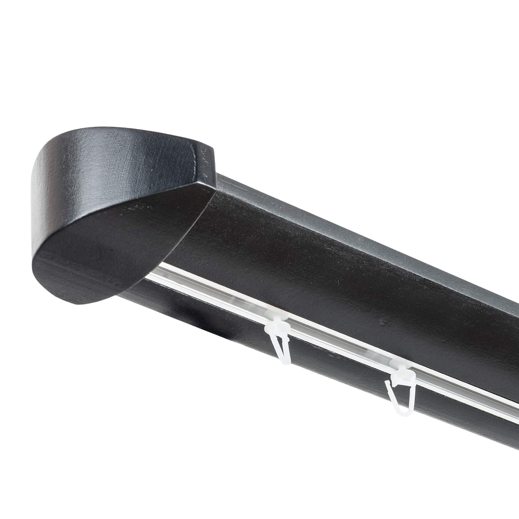 Prémium egysoros fa karnis, falra vagy mennyezetre, alumíniumsínnel Siena negru Prémium egysoros fa karnis, falra vagy mennyezetre, alumíniumsínnel Siena Fekete