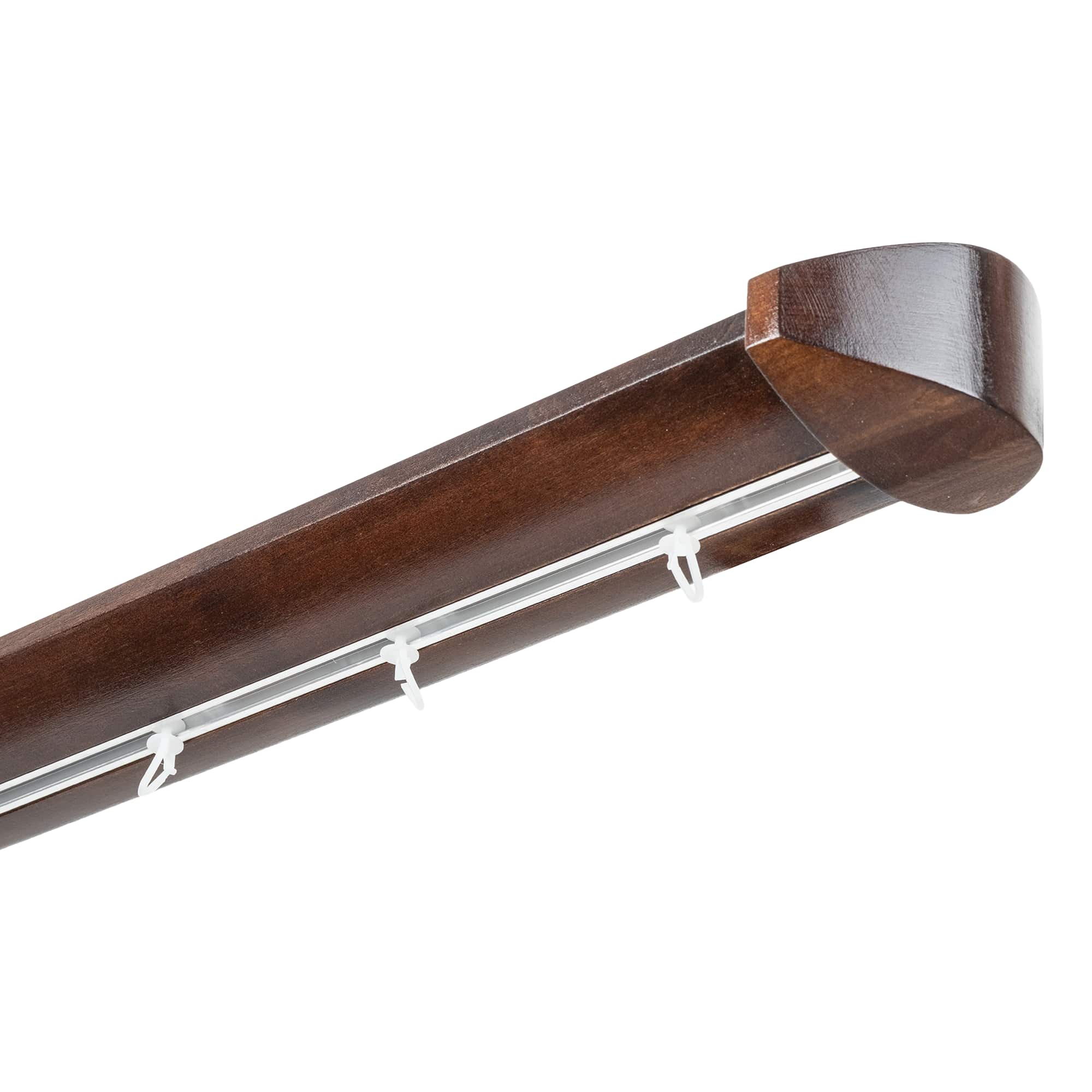 Prémium egysoros fa karnis, falra vagy mennyezetre, alumíniumsínnel Siena nuc Prémium egysoros fa karnis, falra vagy mennyezetre, alumíniumsínnel Siena Dió