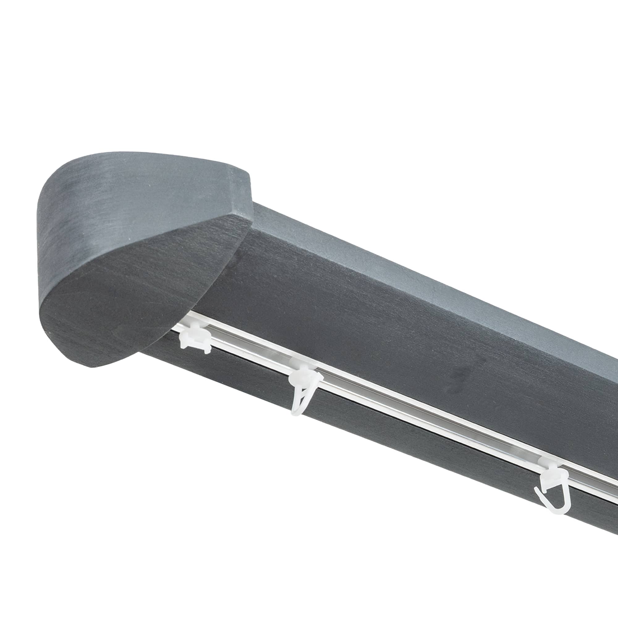 Prémium egysoros fa karnis, falra vagy mennyezetre, alumíniumsínnel Siena gri_antracit Prémium egysoros fa karnis, falra vagy mennyezetre, alumíniumsínnel Siena Gri_antracit