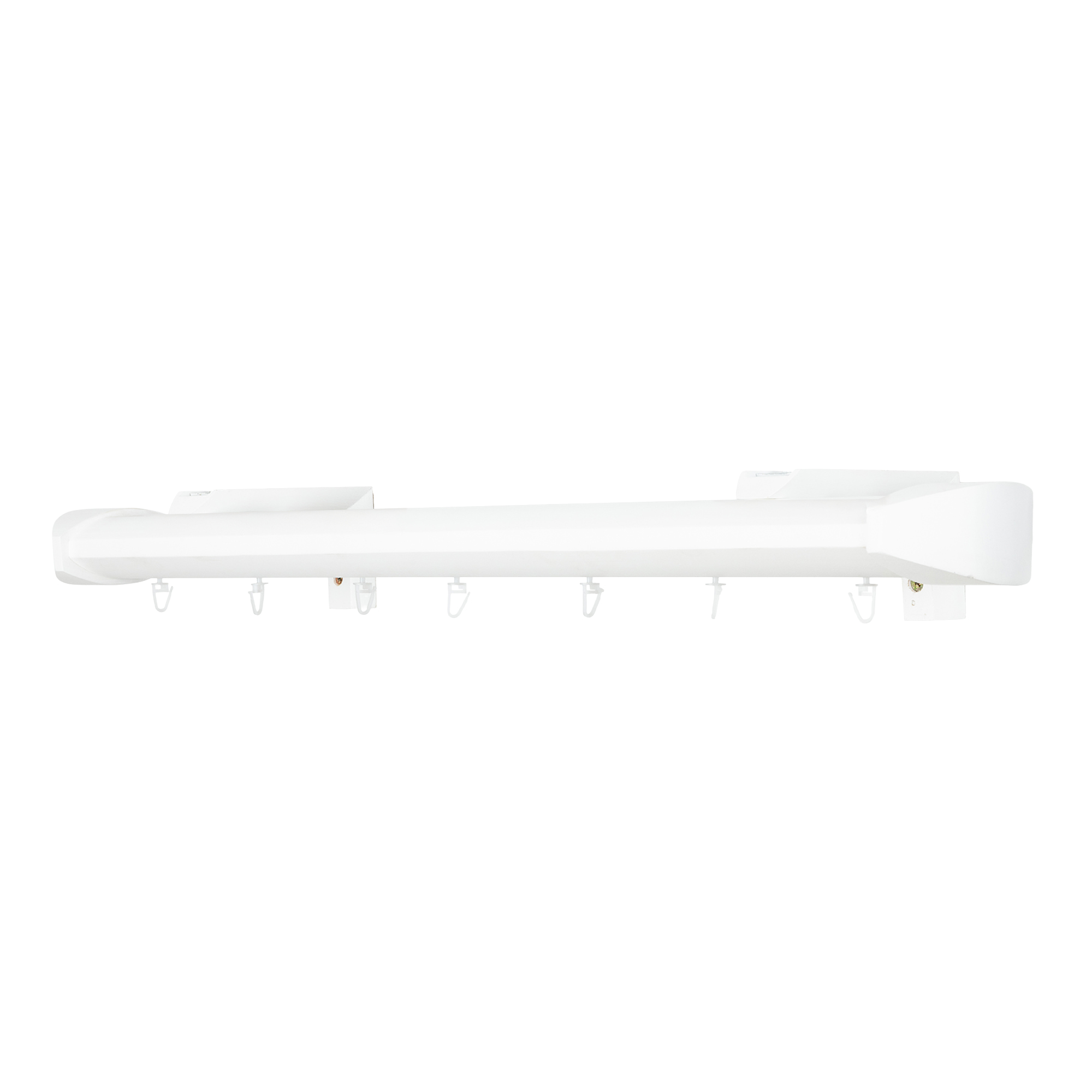 Prémium egysoros fa karnis, falra vagy mennyezetre, alumíniumsínnel Siena alb Prémium egysoros fa karnis, falra vagy mennyezetre, alumíniumsínnel Siena Fehér