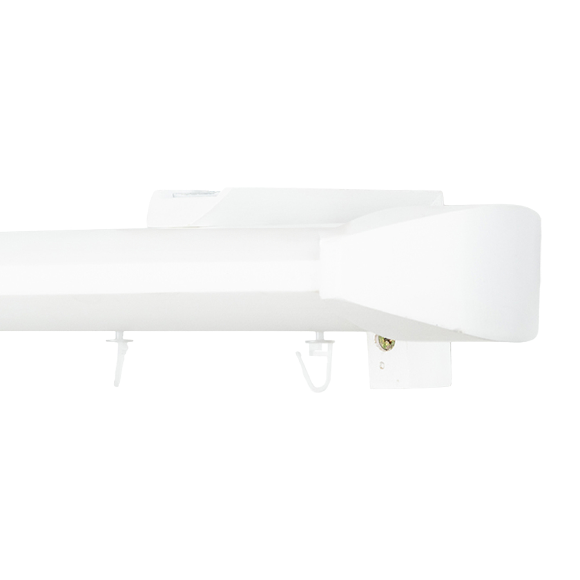 Prémium egysoros fa karnis, falra vagy mennyezetre, alumíniumsínnel Siena alb Prémium egysoros fa karnis, falra vagy mennyezetre, alumíniumsínnel Siena Fehér