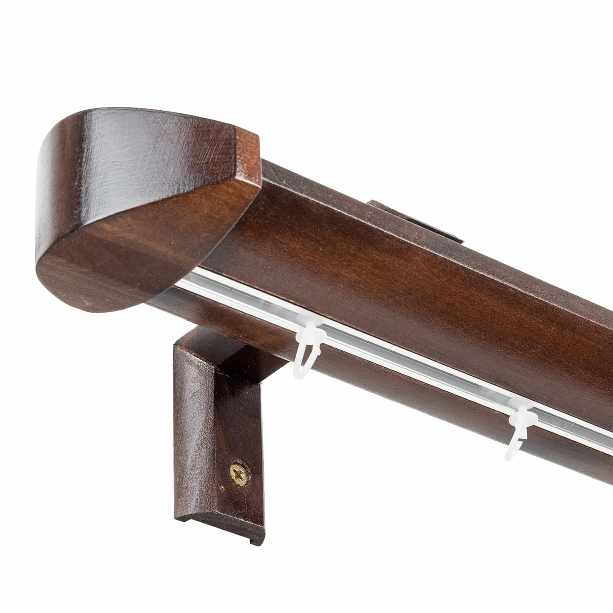 Prémium egysoros fa karnis, falra vagy mennyezetre, alumíniumsínnel Siena nuc Prémium egysoros fa karnis, falra vagy mennyezetre, alumíniumsínnel Siena Dió