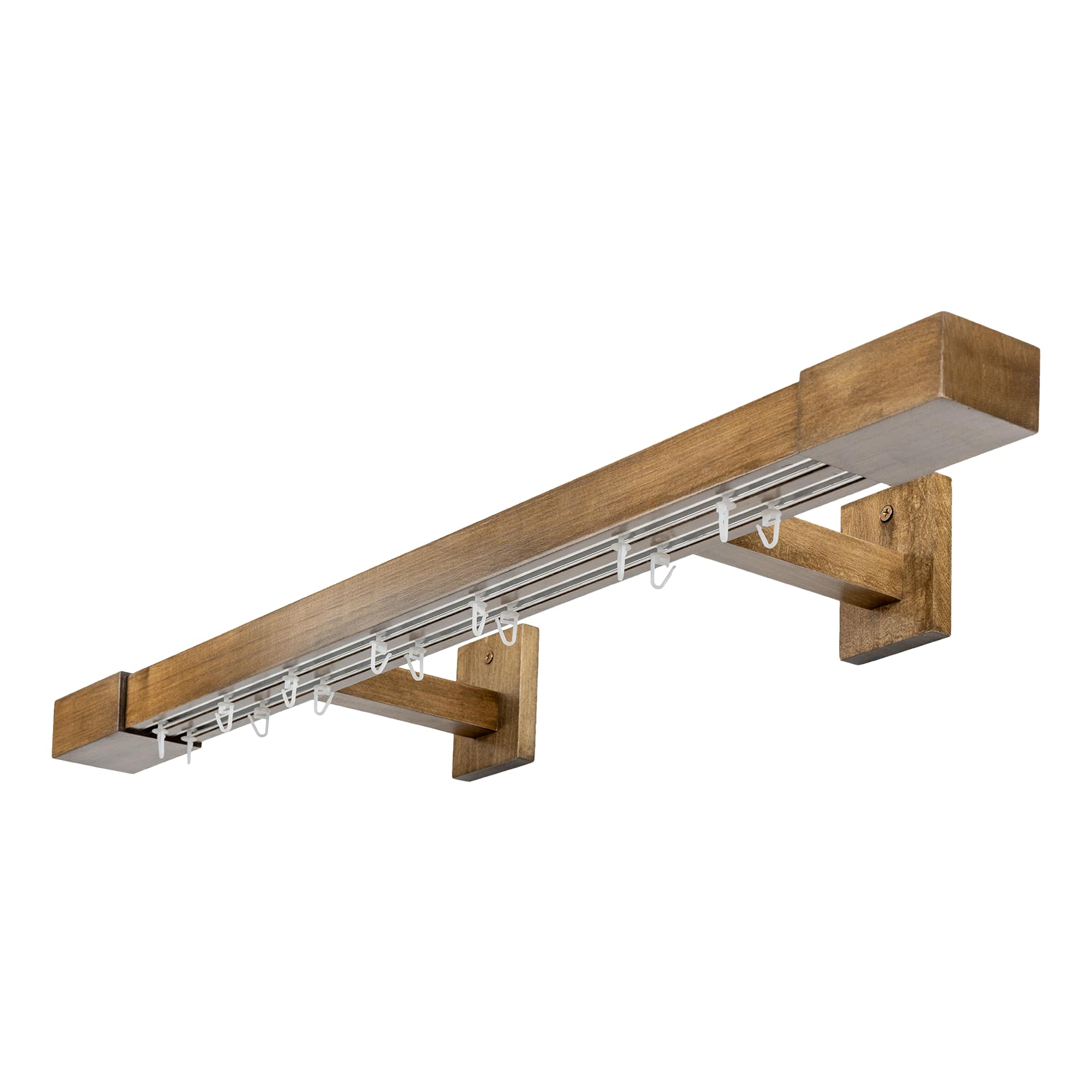 Róma két alumíniumsínes profilkarnis frasin Róma két alumíniumsínes profilkarnis Kőris